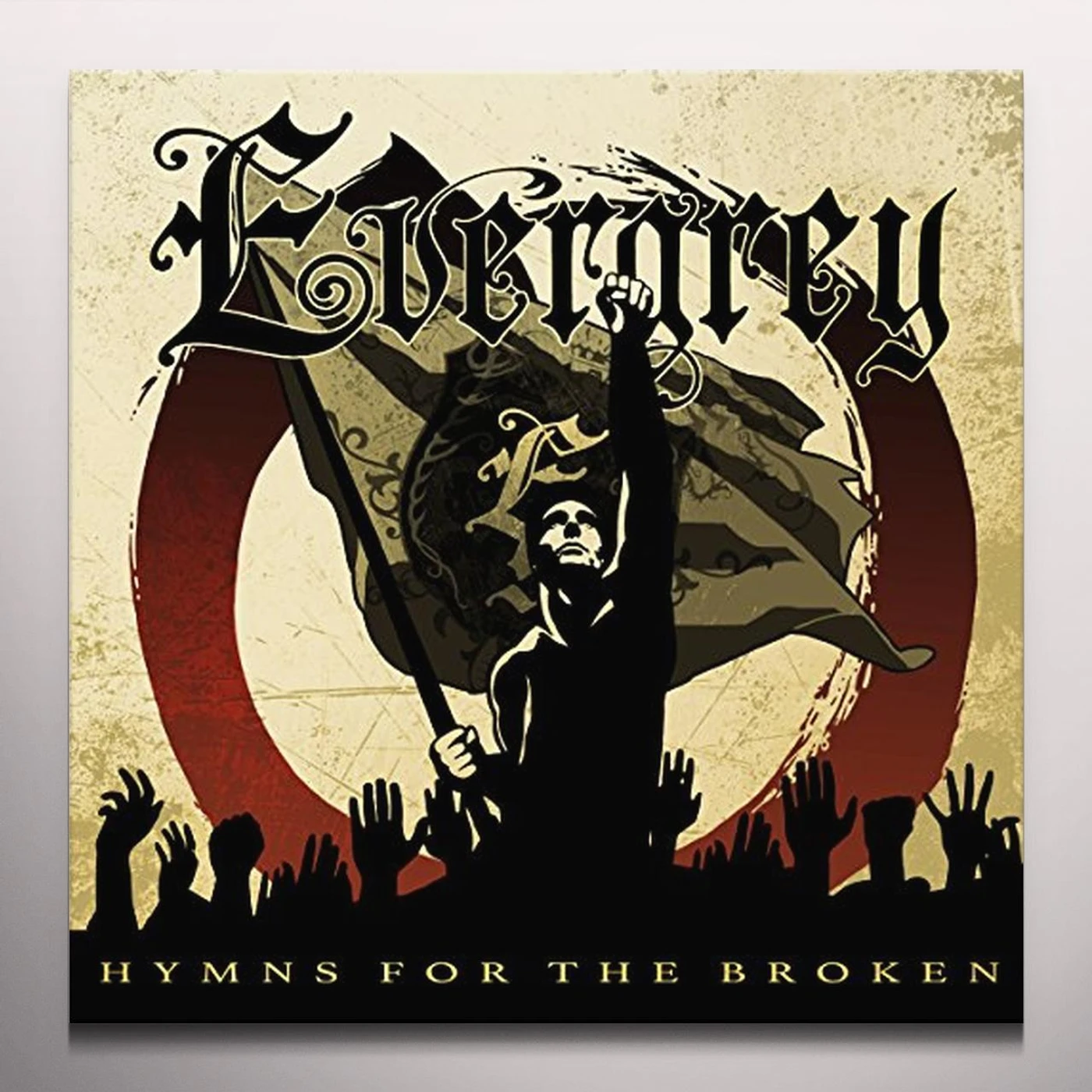 Evergrey HYMNS FOR THE BROKEN Vinyl Record - Gold Vinyl, Colored Vinyl