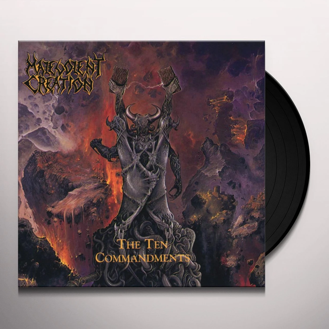 Malevolent Creation TEN COMMANDMENTS Vinyl Record