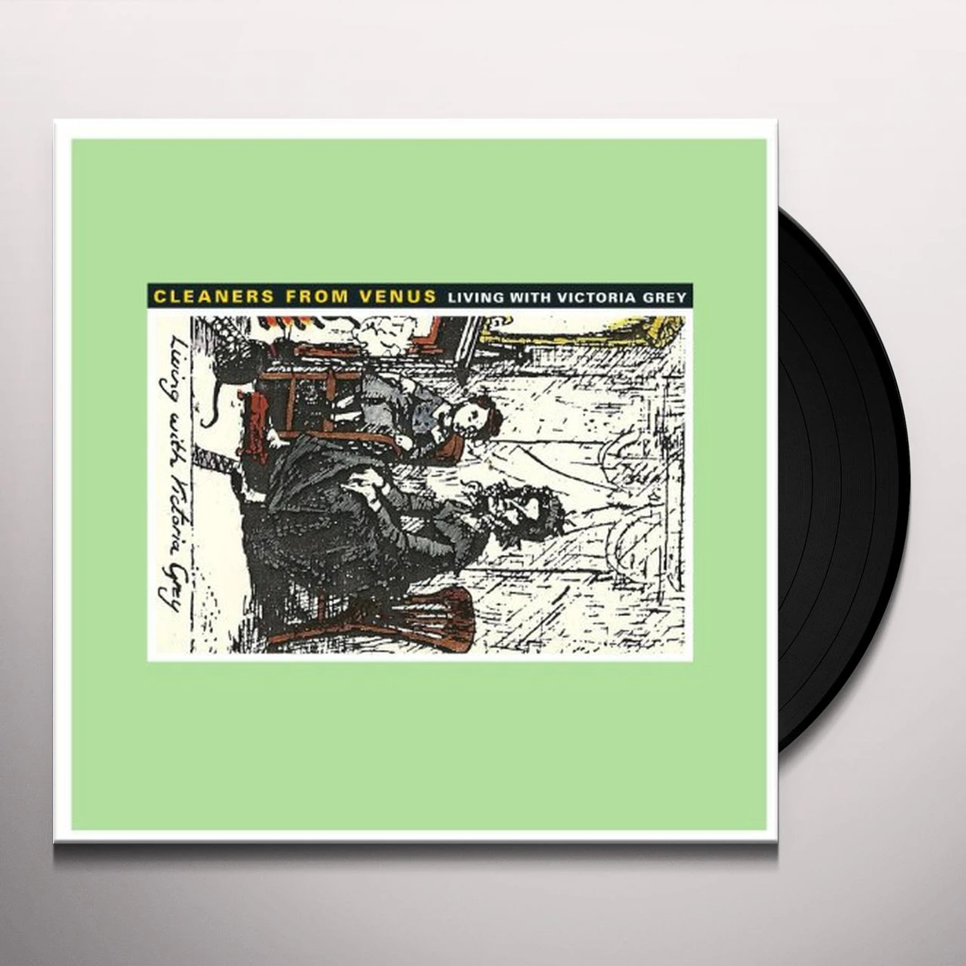 The Cleaners From Venus Living With Victoria Grey Vinyl Record