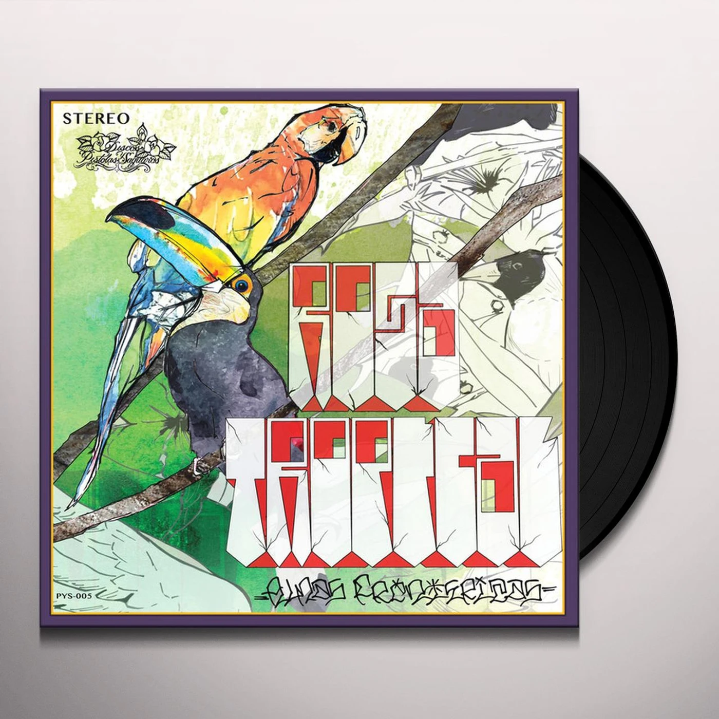 Almas Fronterizas Rosa Tropical Vinyl Record