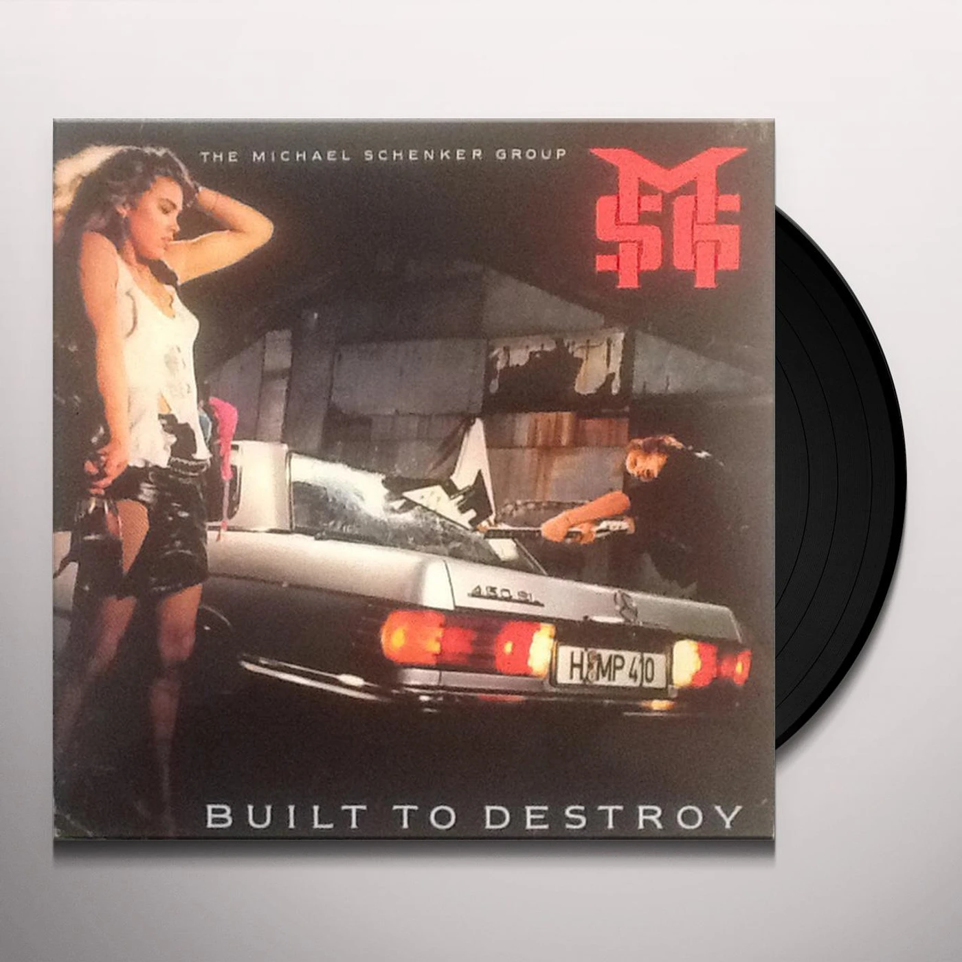 Michael Schenker Group Built To Destroy Vinyl Record