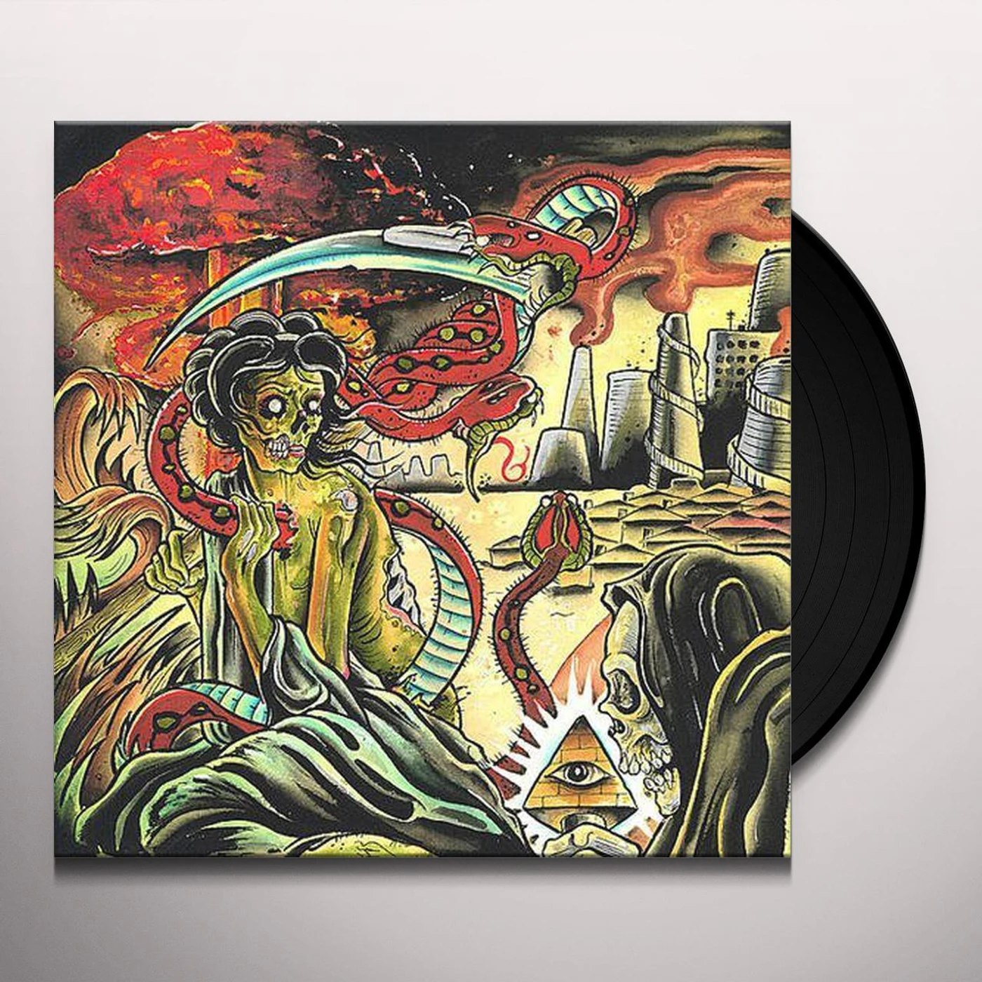 Pulling Teeth PARANOID DELUSIONS PARADISE ILLUSION Vinyl Record