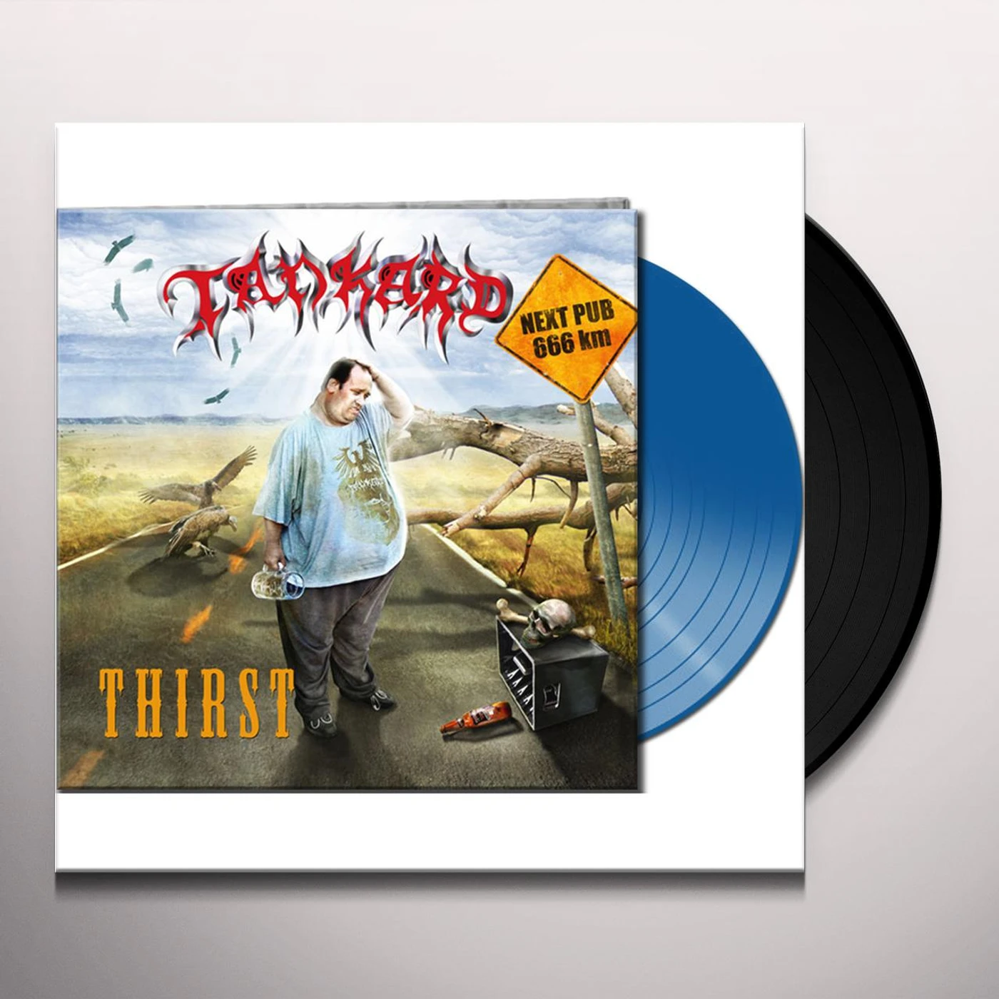 Tankard THIRST (CLEAR BLUE VINYL) Vinyl Record