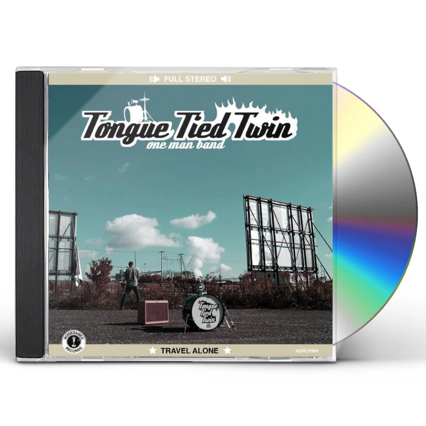 Tongue Tied Twin TRAVEL ALONE CD