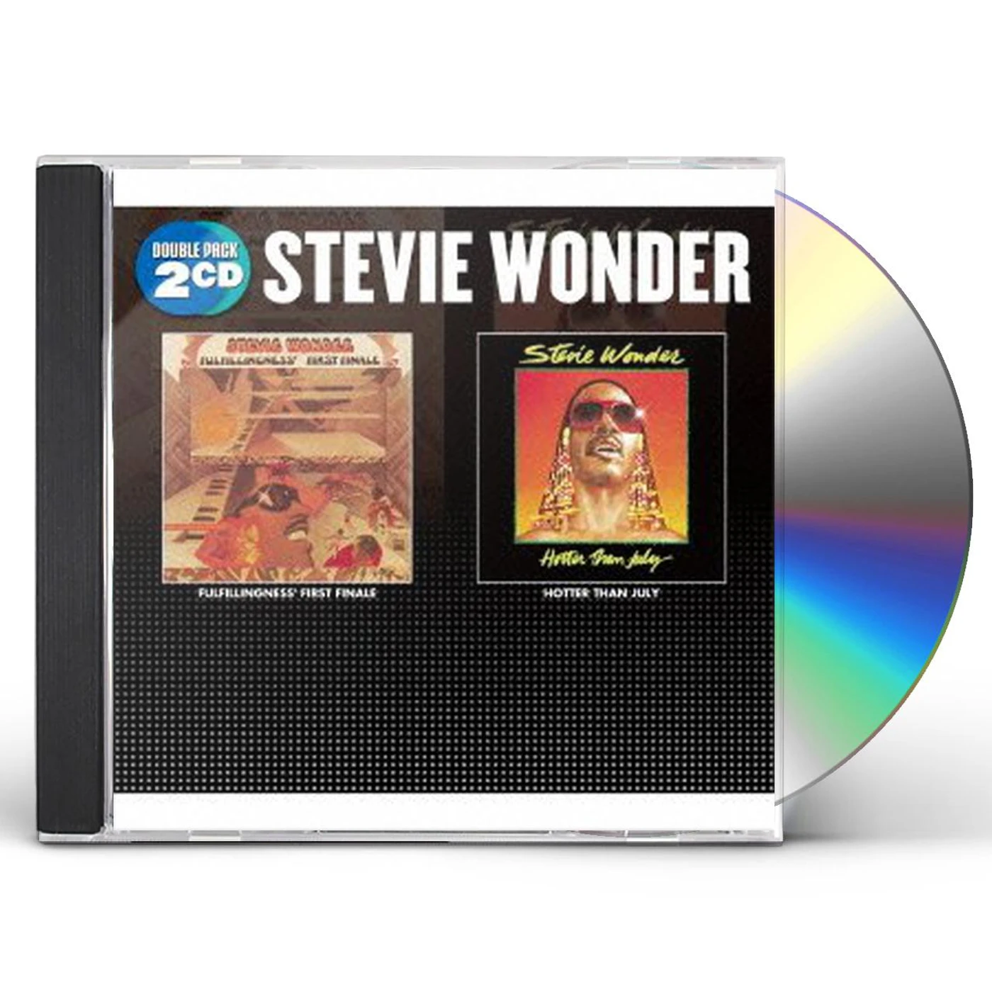 Stevie Wonder FULFILLINGNESS FIRST FINALE / HOTTER THAN JULY CD