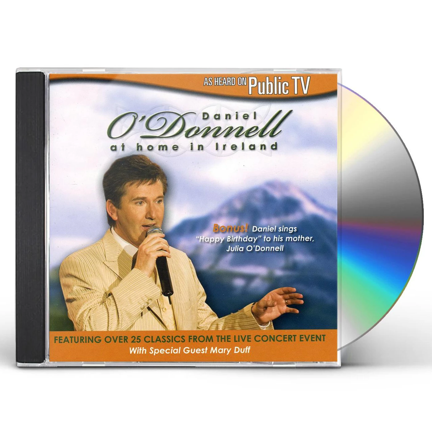 Daniel O'Donnell AT HOME IN IRELAND CD