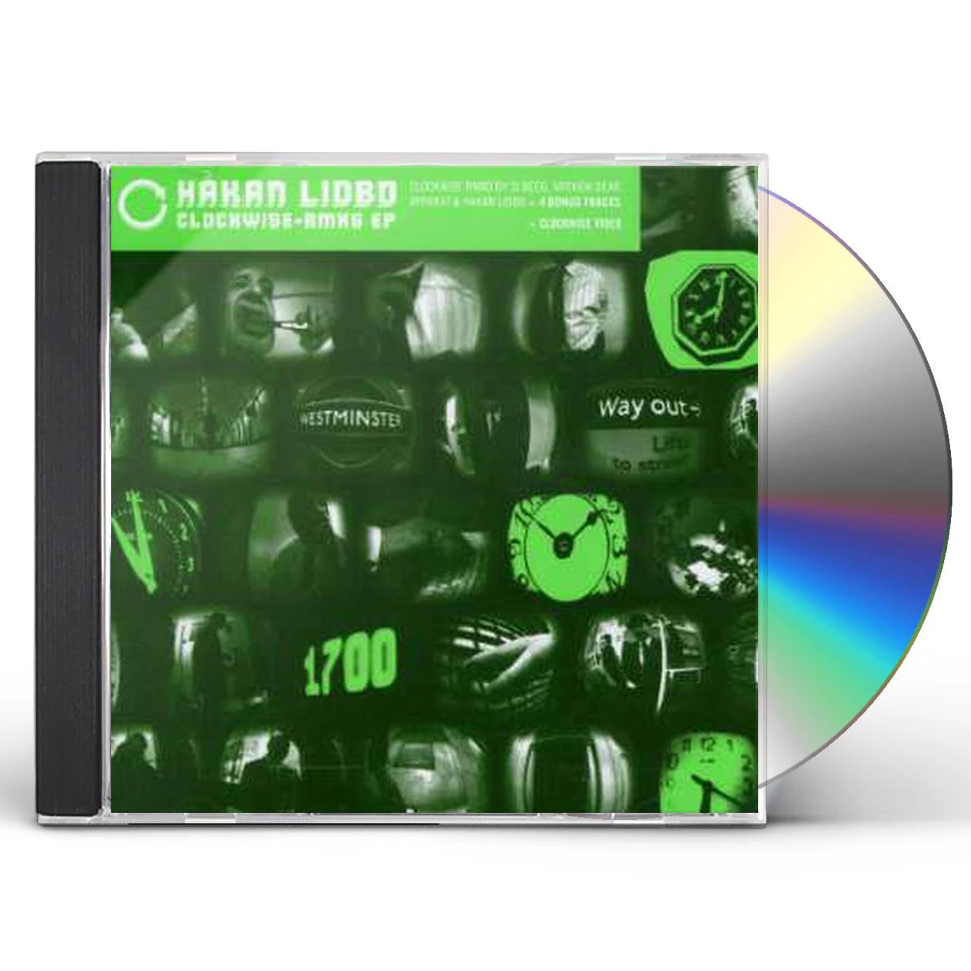 Håkan Lidbo CLOCKWISE REMIXES CD