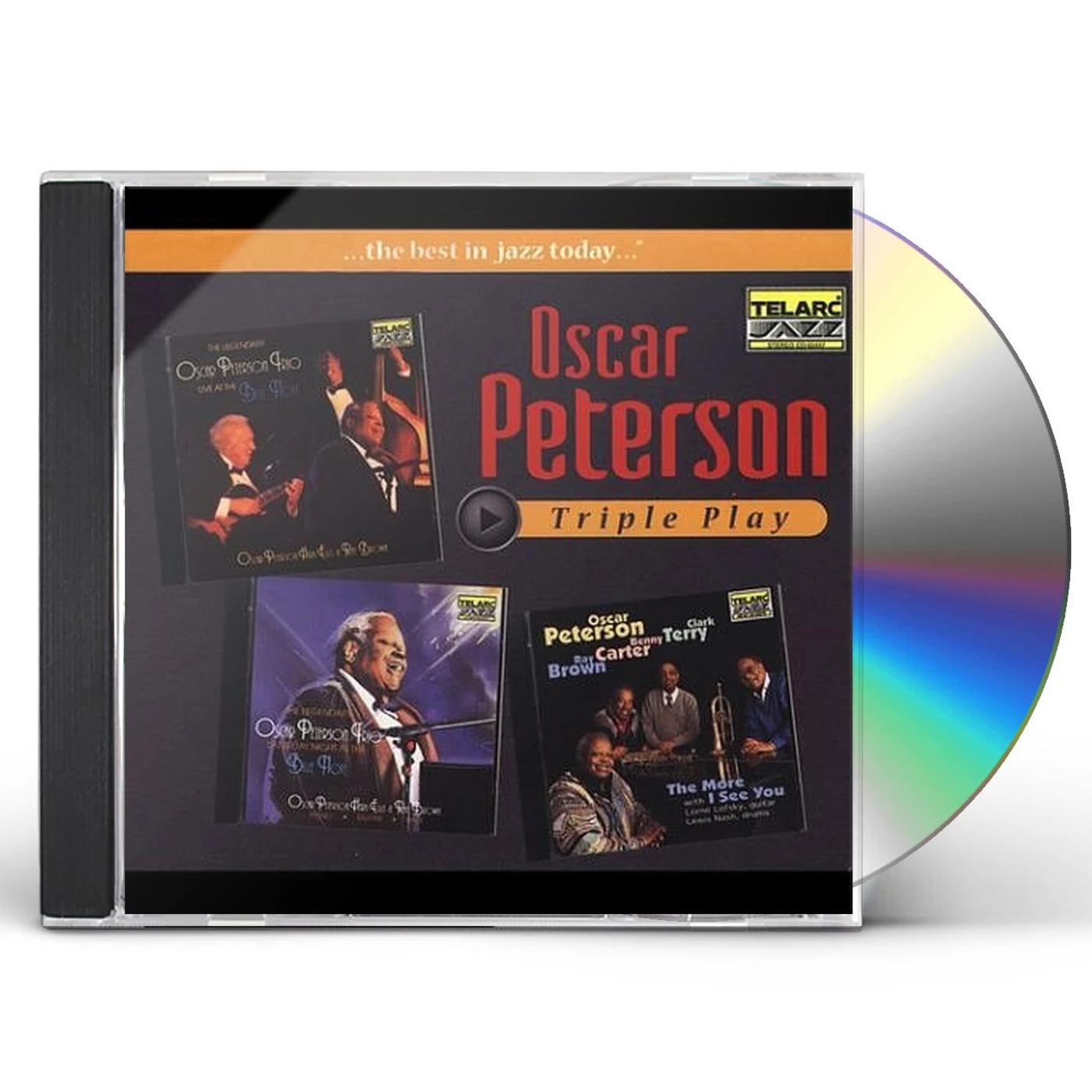Oscar Peterson TRIPLE PLAY CD