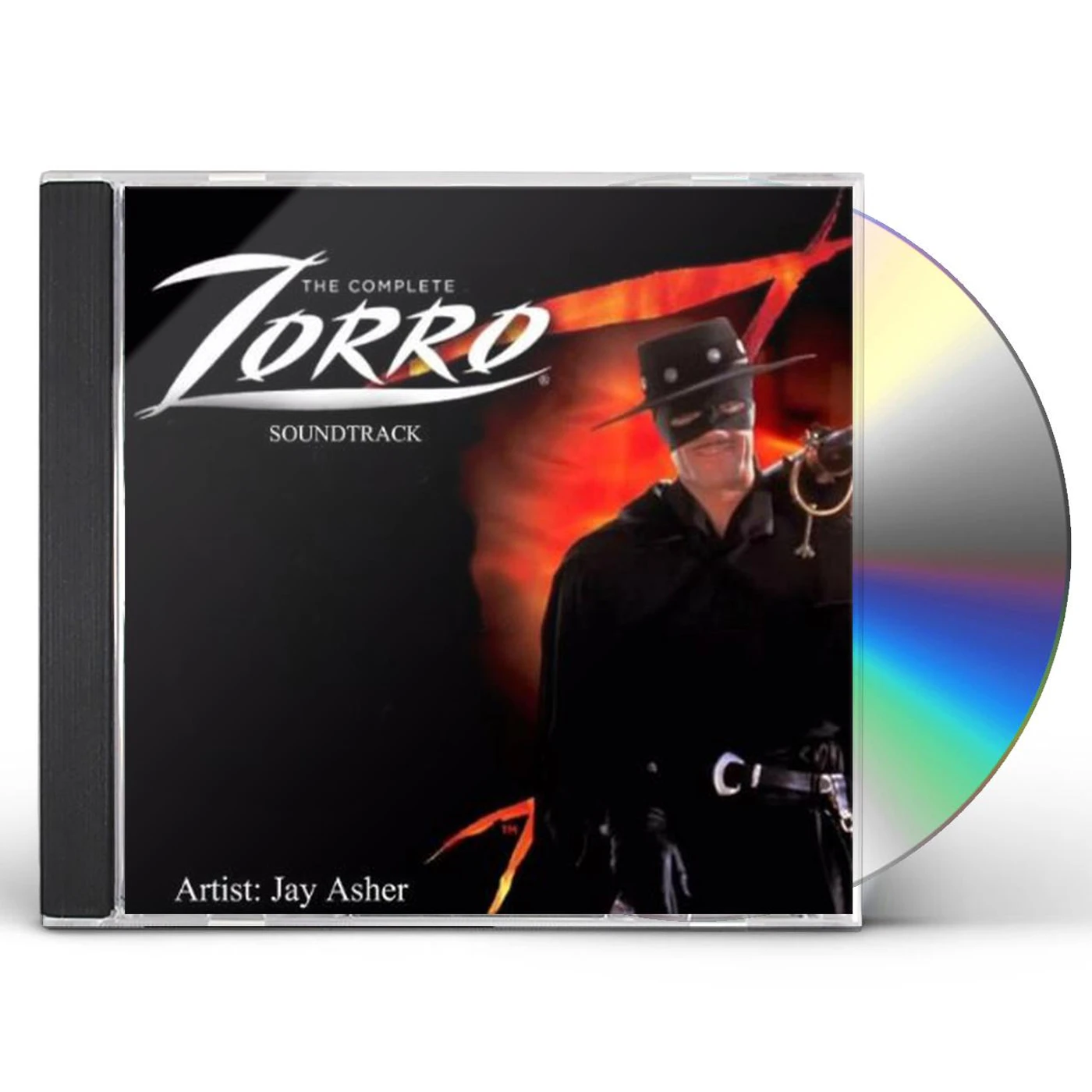 Jay Asher COMPLETE ZORRO / Original Soundtrack CD