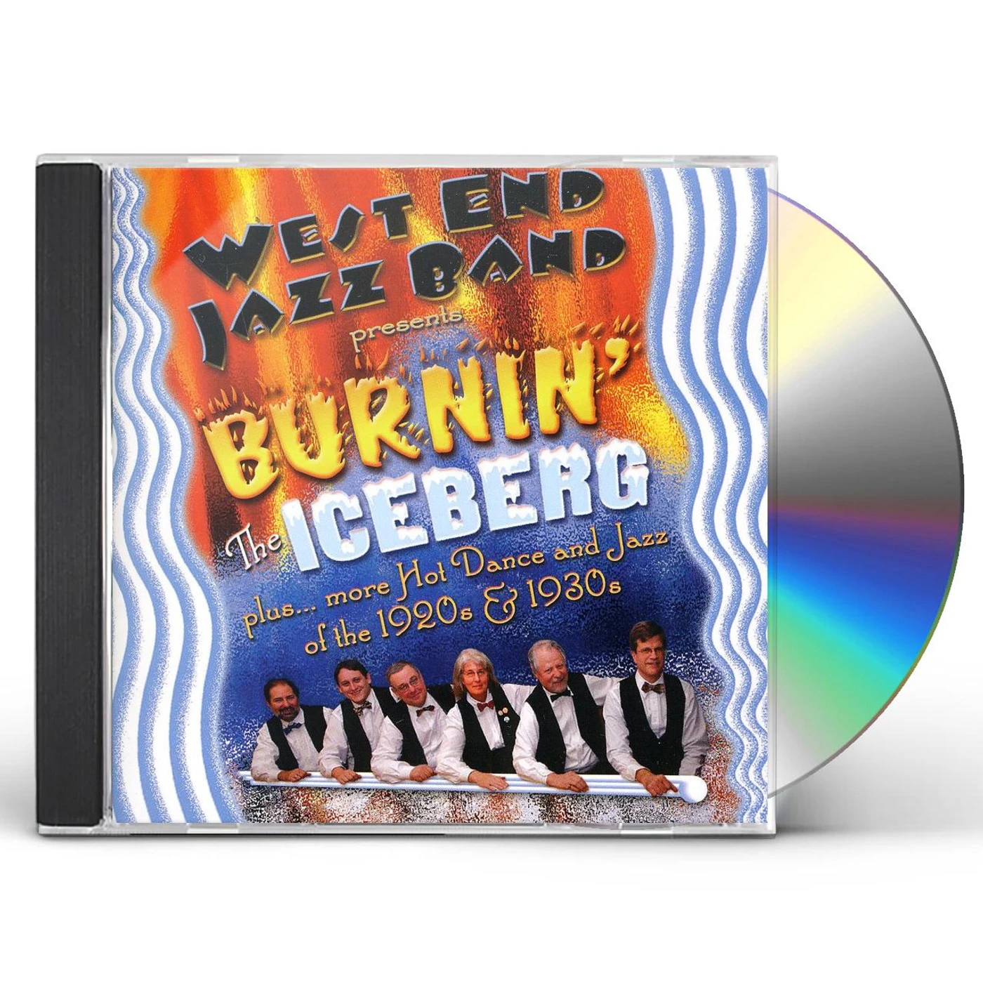 West End Jazz Band BURNIN THE ICEBERG CD