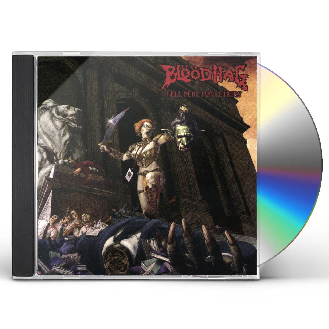 Bloodhag HELL BENT FOR LETTERS CD