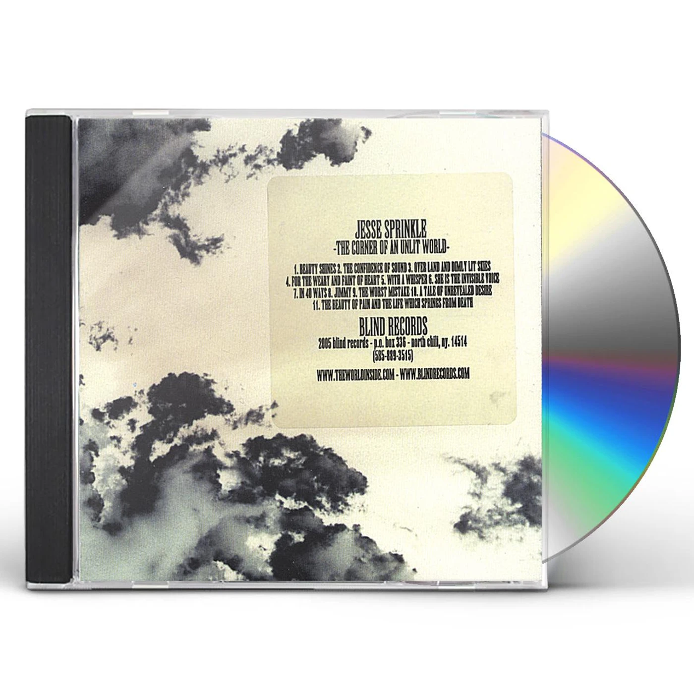 Jesse Sprinkle CORNER OF AN UNLIT WORLD CD