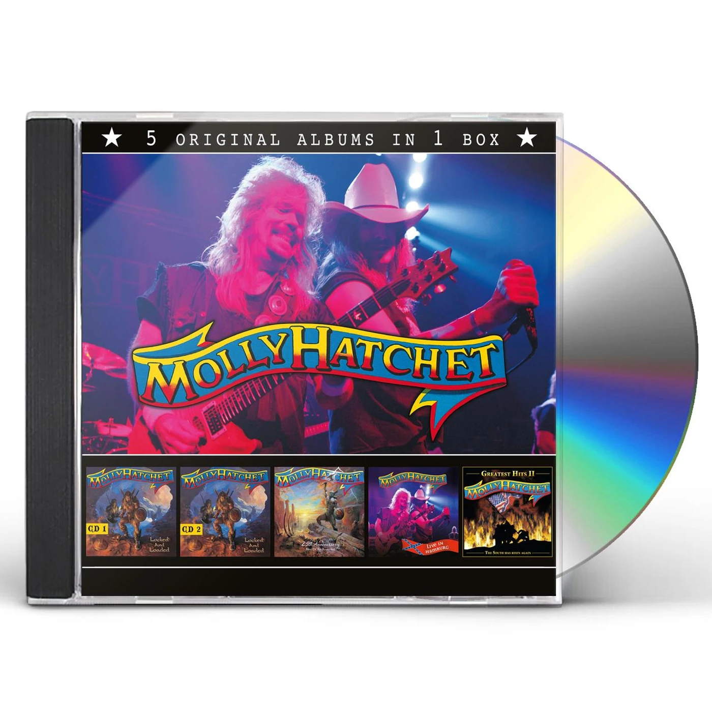 Molly Hatchet 5 IN 1 BOXSET CD