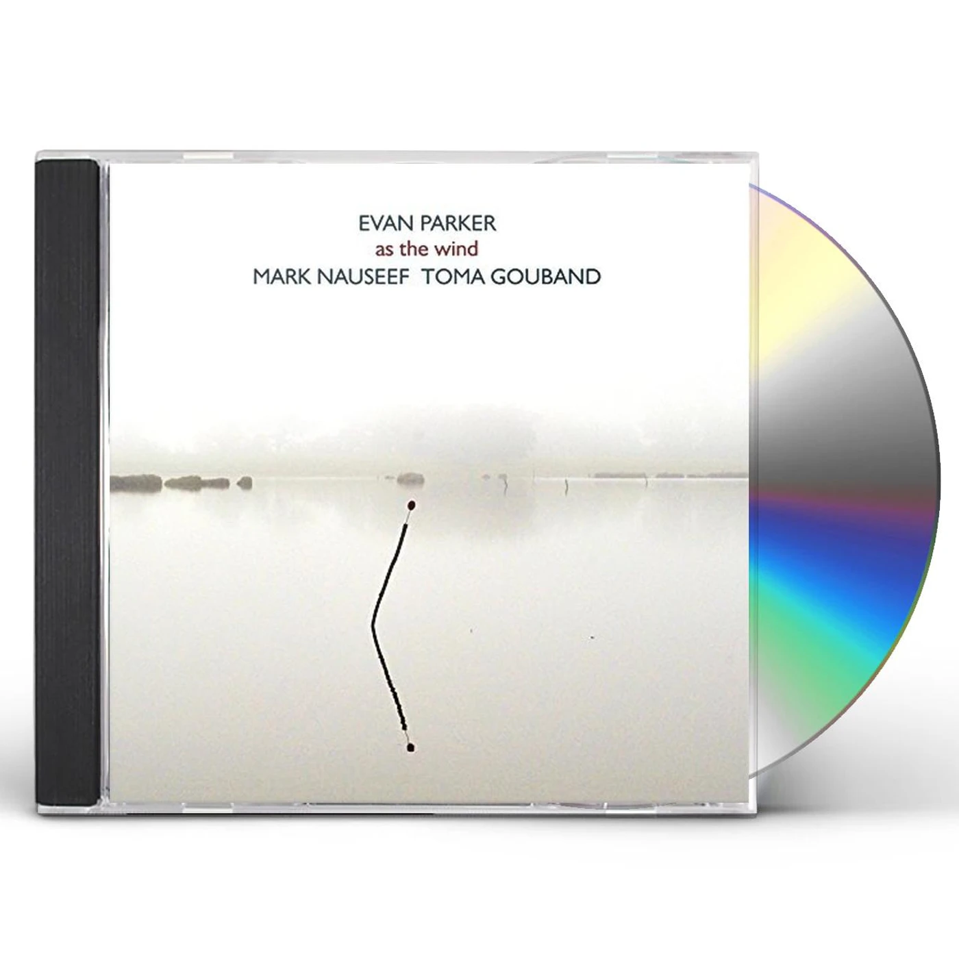 Evan Parker AS THE WIND CD