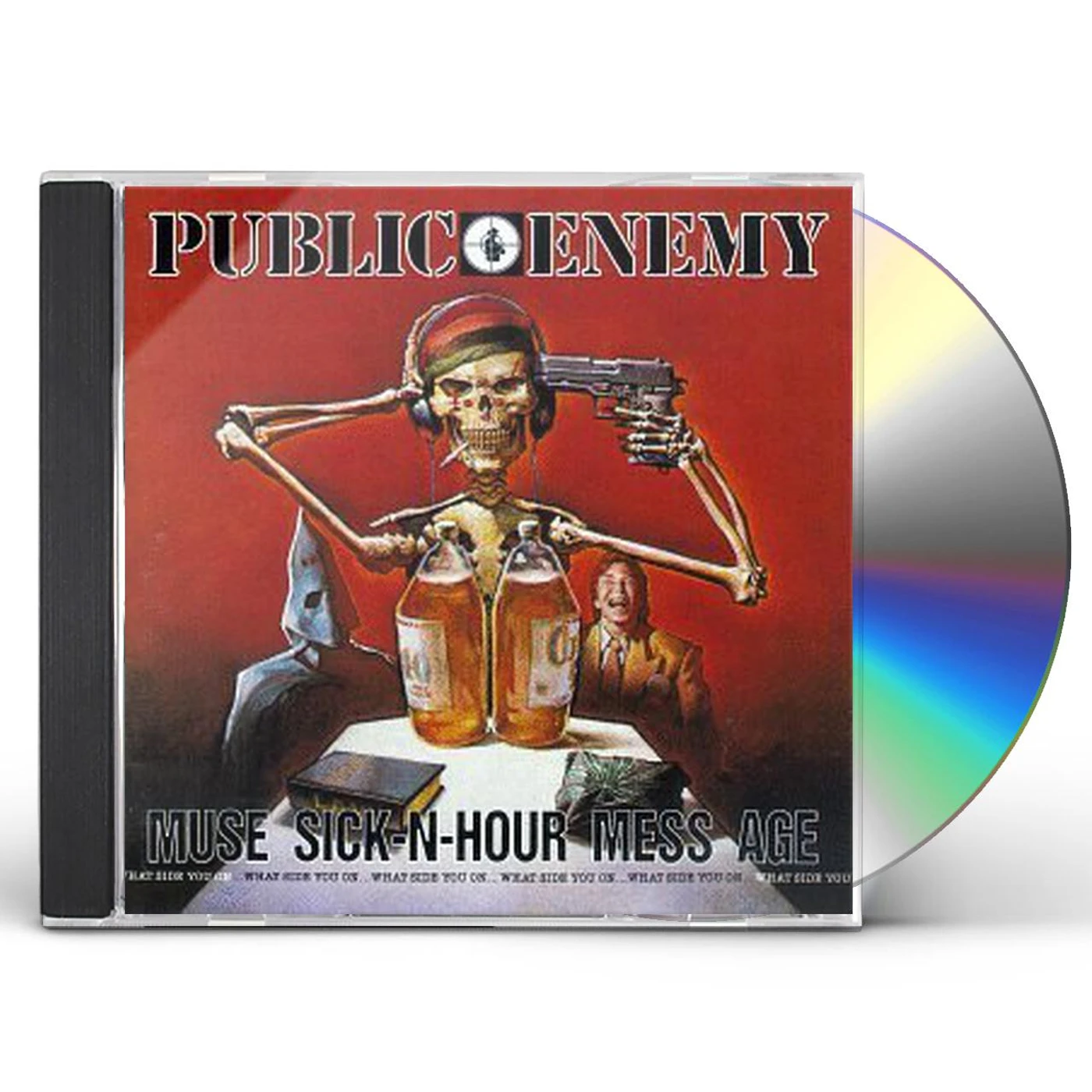 Public Enemy MUSE SICK-N-HOUR MESS AGE CD