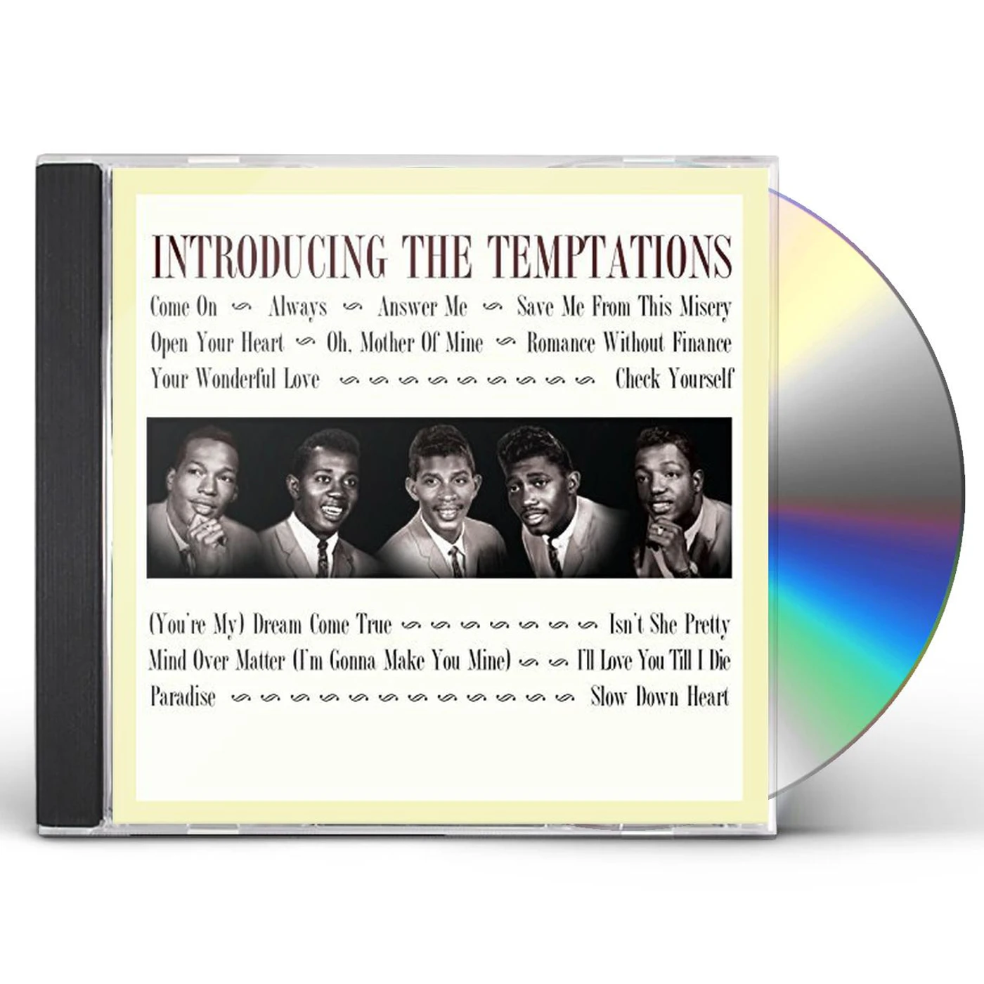 INTRODUCING THE TEMPTATIONS CD