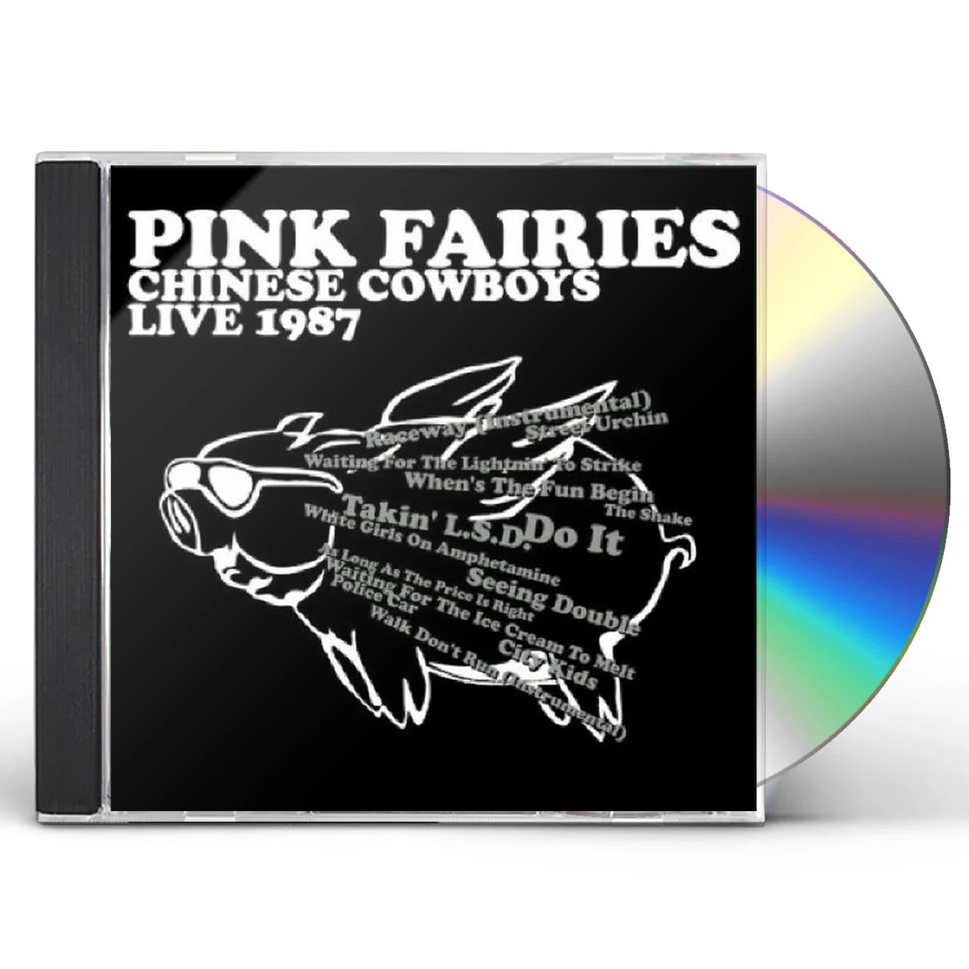 The Pink Fairies CHINESE COWBOYS LIVE 1987 CD