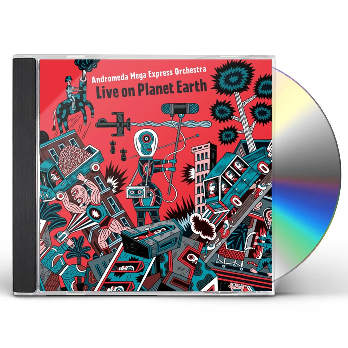 Andromeda Mega Express Orchestra LIVE ON PLANET EARTH CD