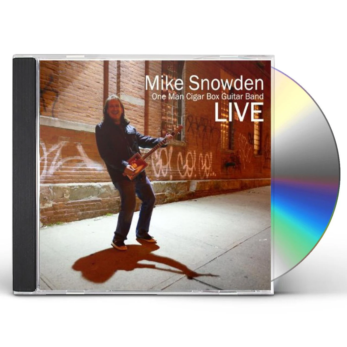Mike Snowden ONE MAN CIGAR BOX GUITAR BAND LIVE CD