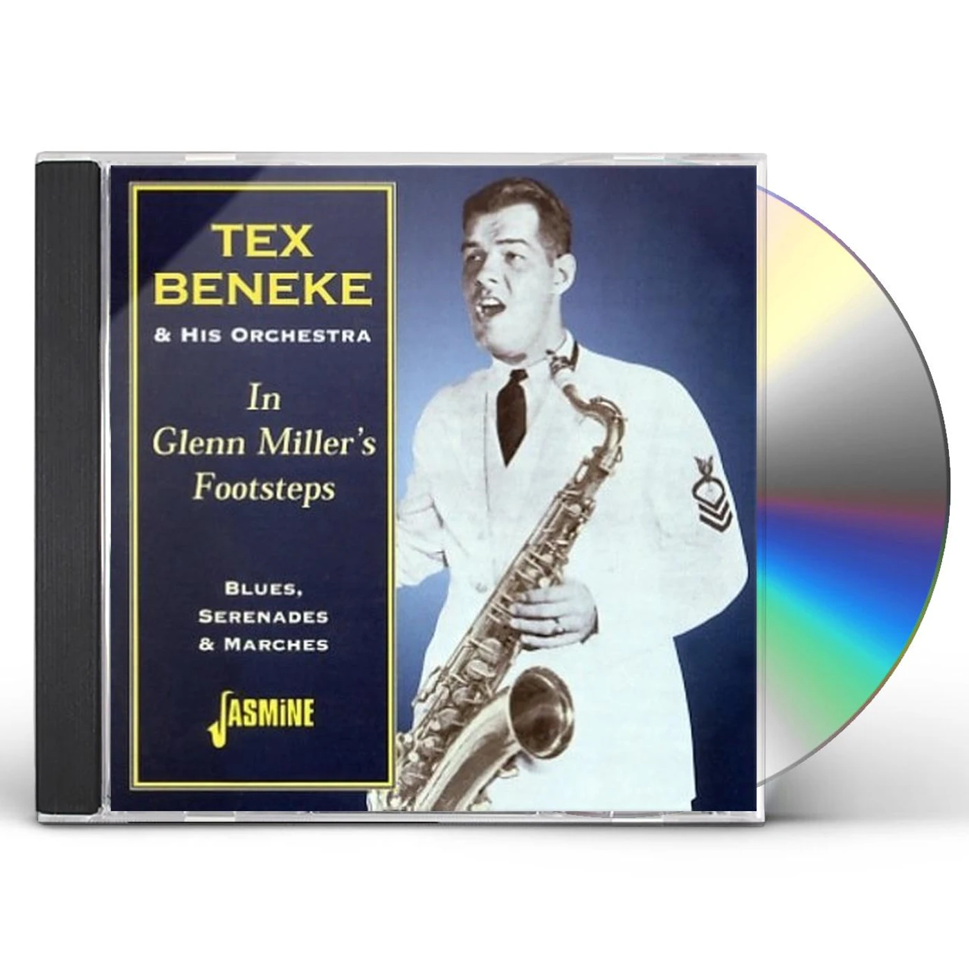 Tex Beneke & His Orchestra IN GLENN MILLER'S FOOTSTEPS:BLUES SERENADES AND CD