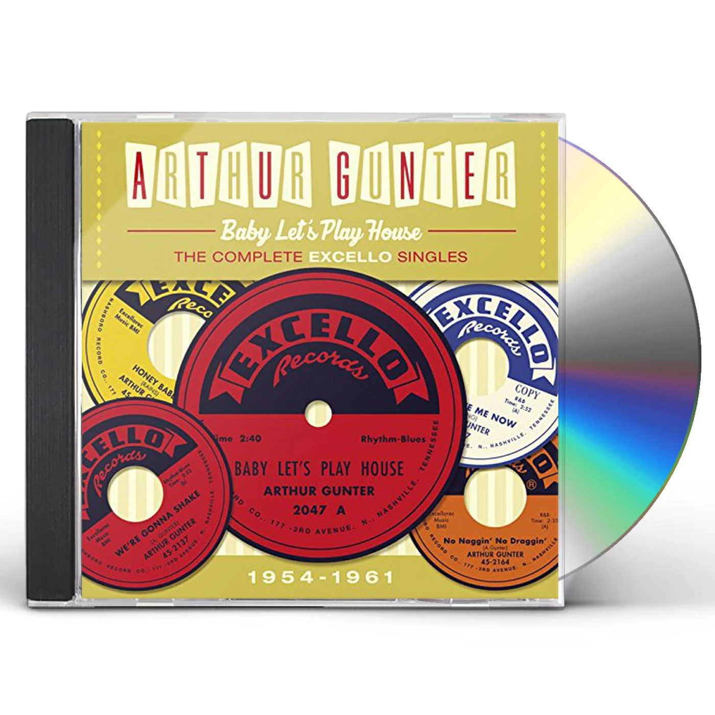 Arthur Gunter BABY LETS PLAY HOUSE:COMPLETE EXCELLO SINGLES 1954 CD