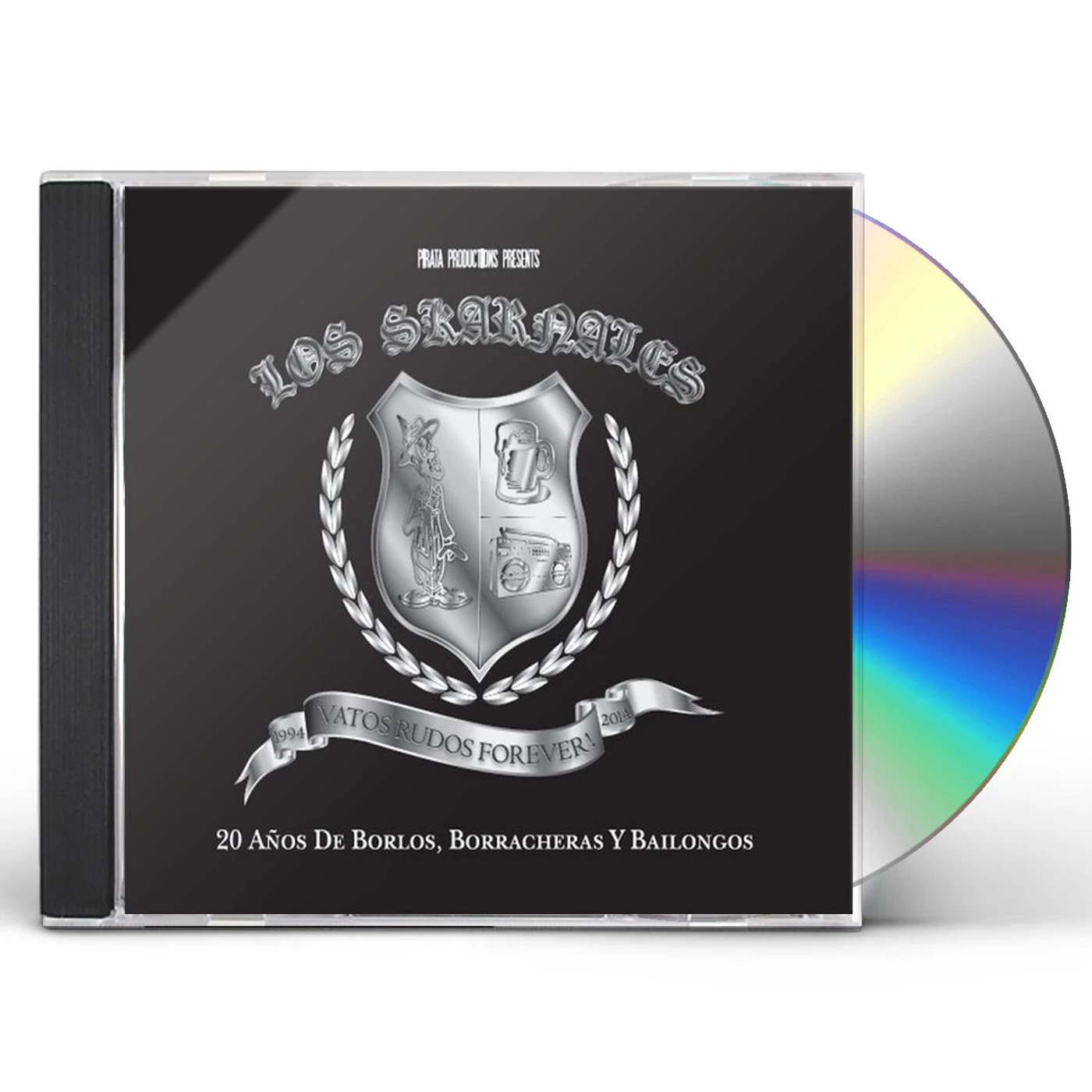 Los Skarnales VATOS RUDOS FOREVER (1994-2014) CD