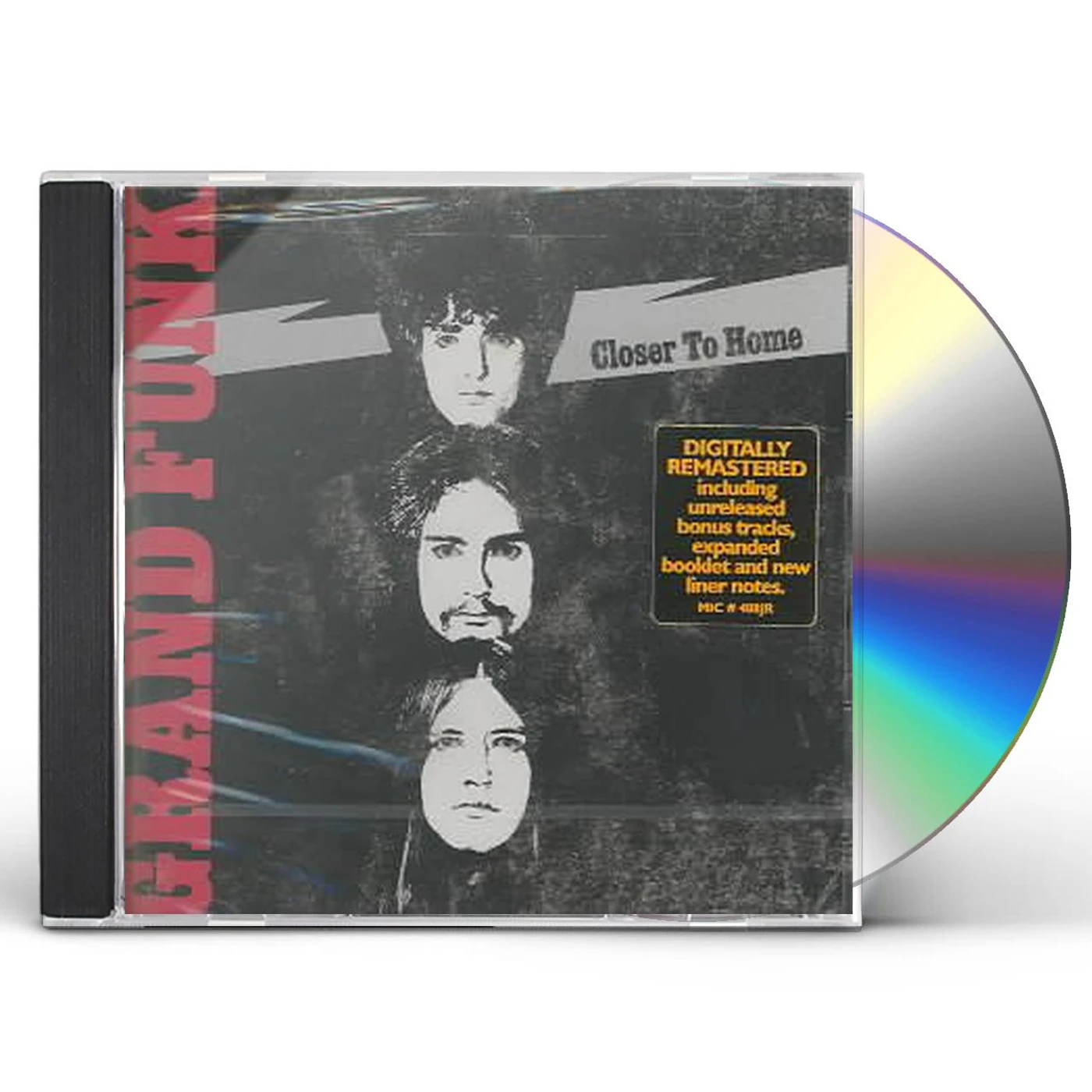 Grand Funk Railroad CLOSER TO HOME CD