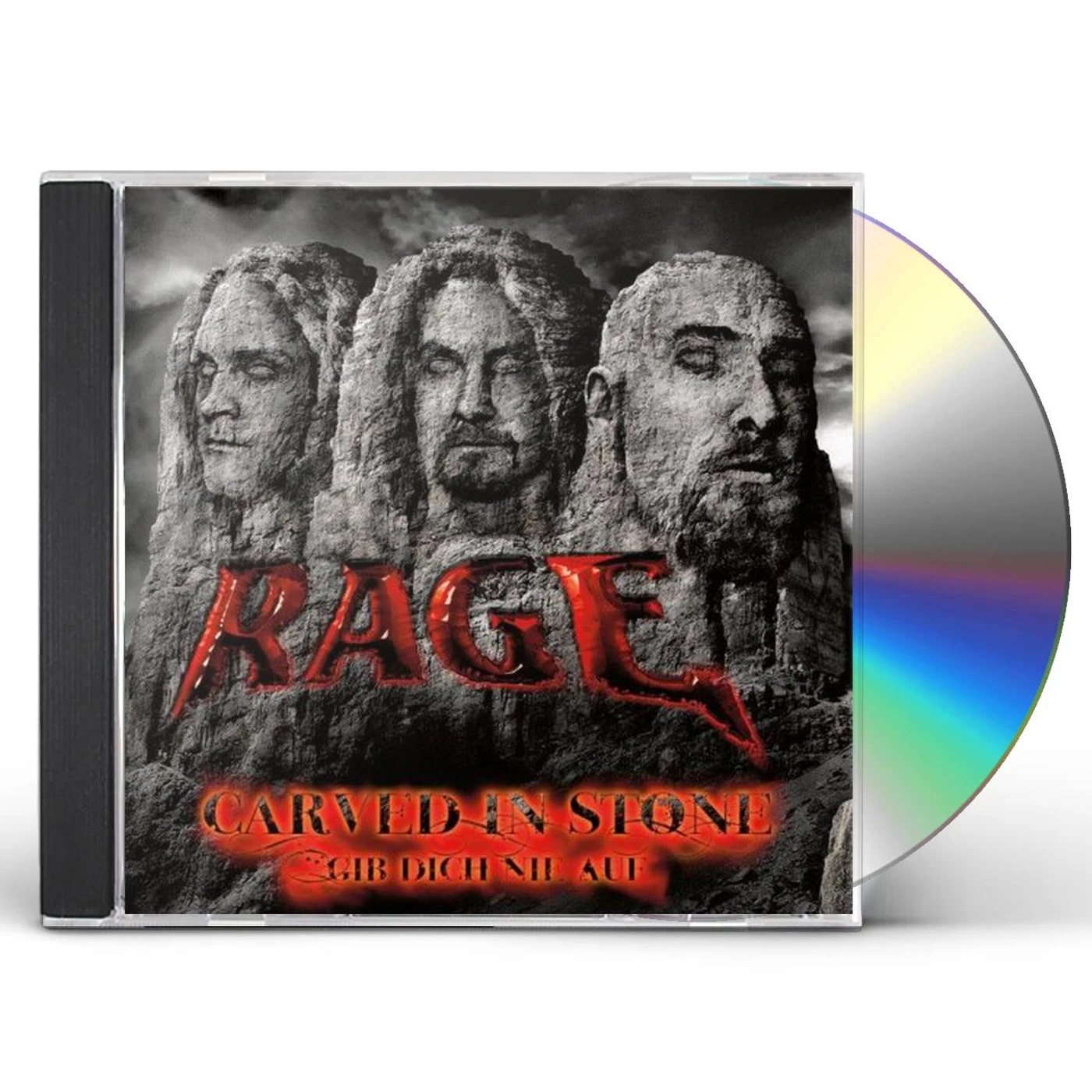 Rage CARVED IN STONE/NEVER GIVE UP CD
