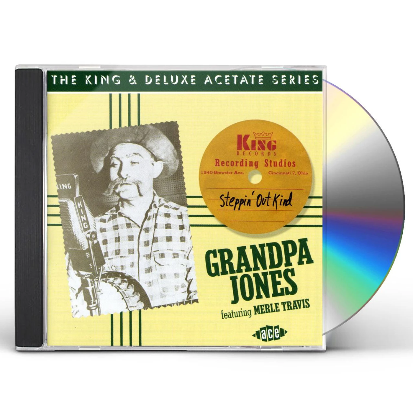 Grandpa Jones STEPPIN OUT KIND CD
