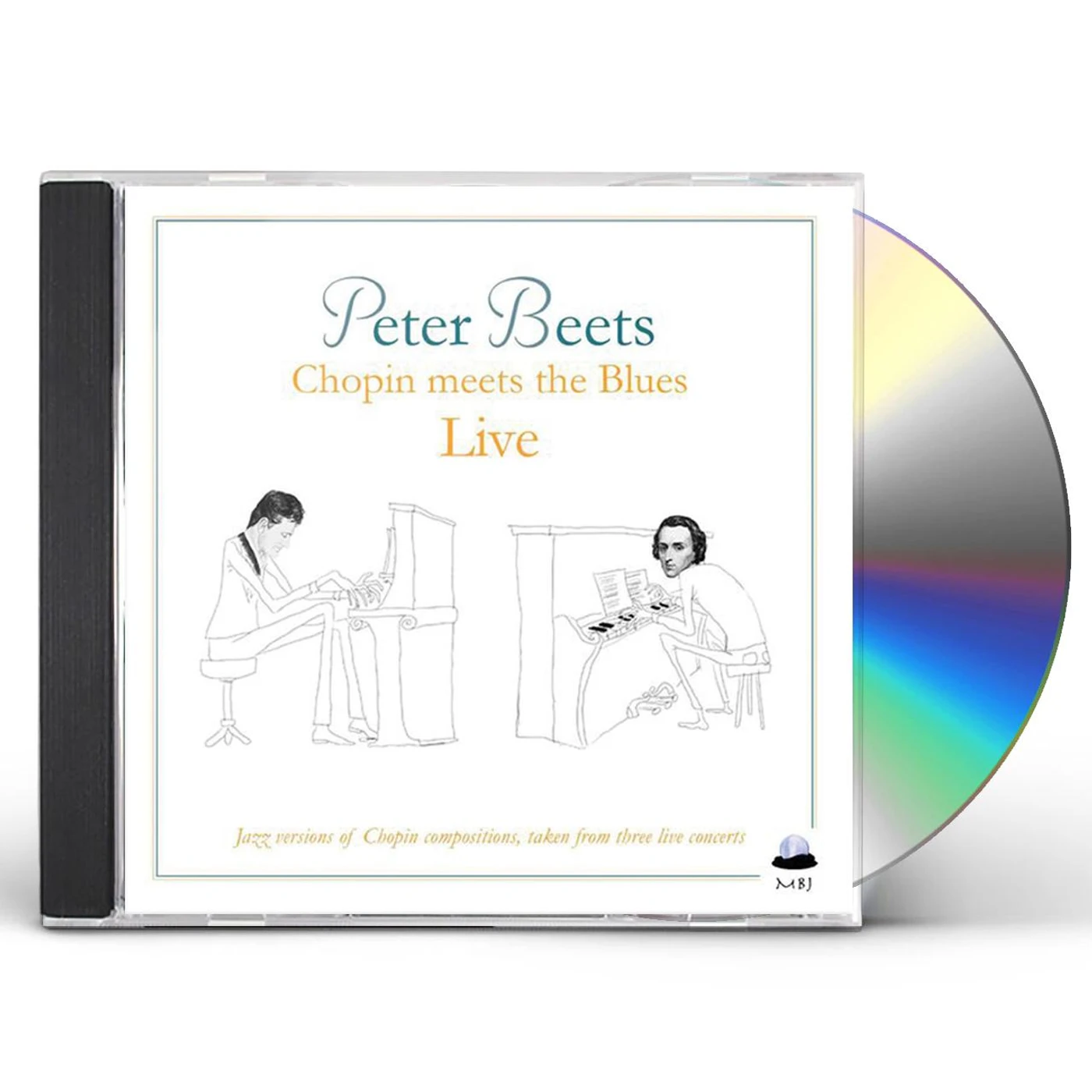 Peter Beets CHOPIN MEETS THE BLUES LIVE CD