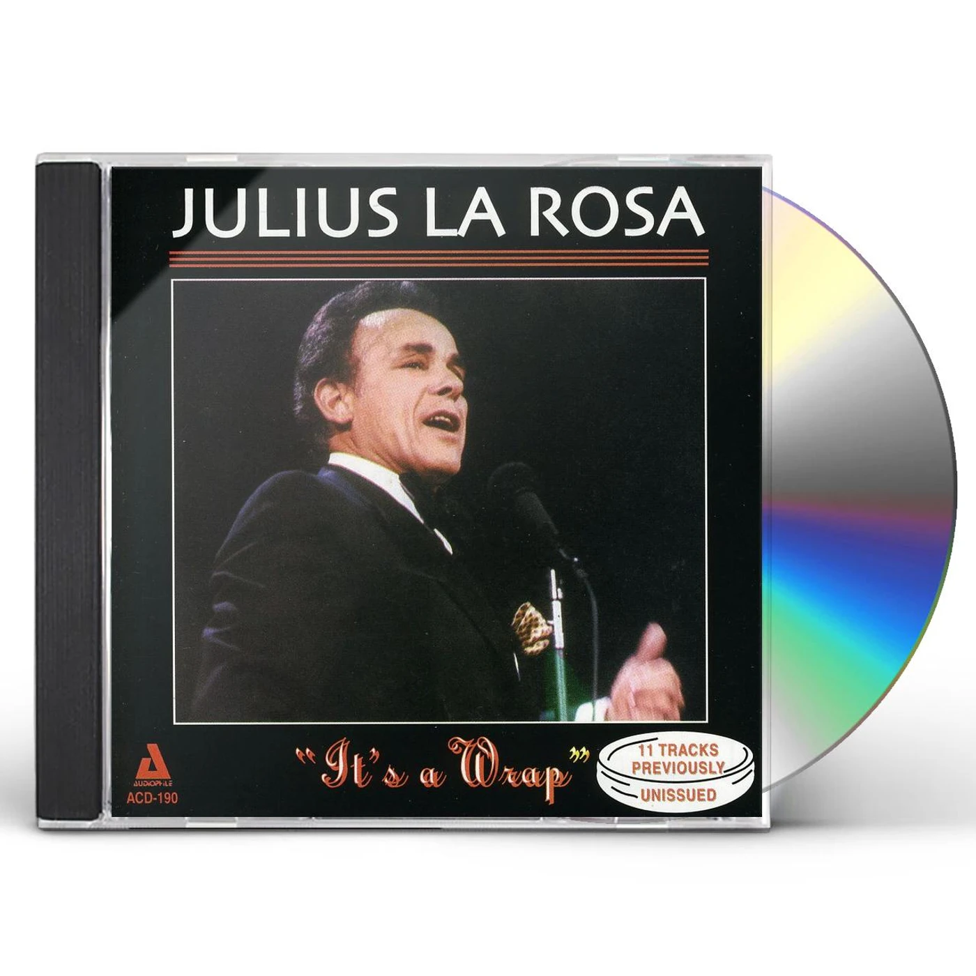 Julius La Rosa IT'S A WRAP CD