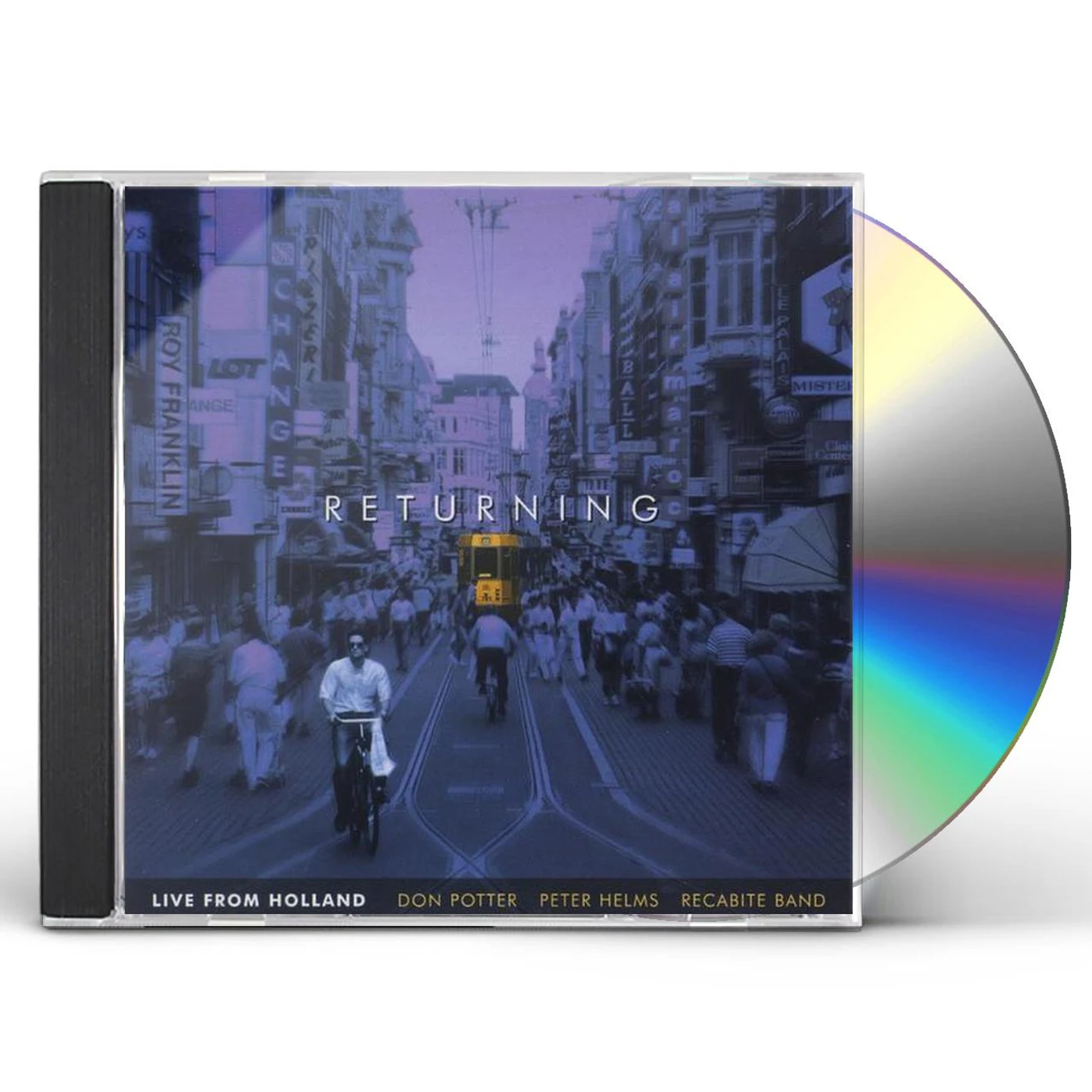 Don Potter RETURNING (LIVE FROM HOLLAND) CD