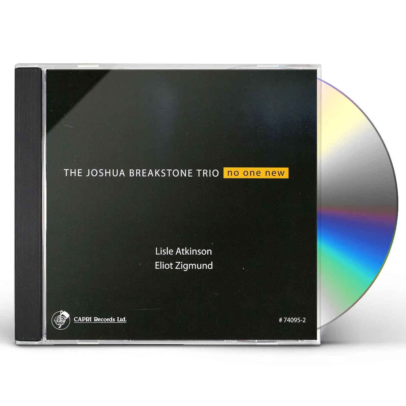 Joshua Breakstone NO ONE NEW CD