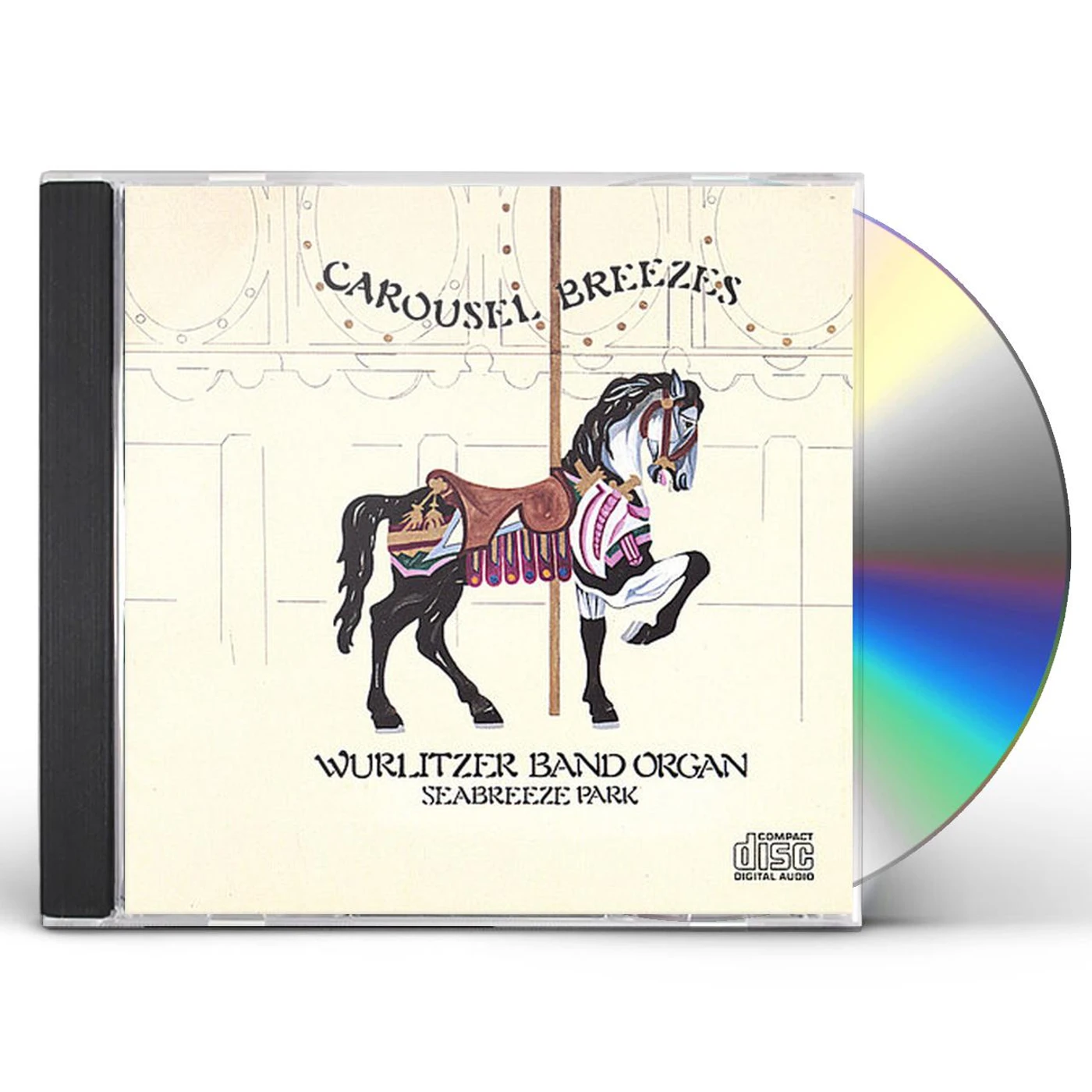 Wurlitzer Band Organ CAROUSEL BREEZES: SEABREEZE PARK CD