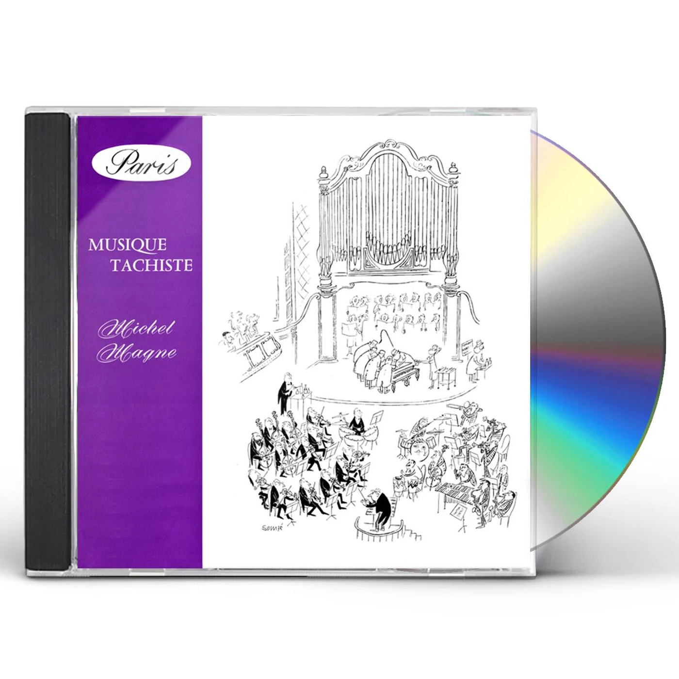 Michel Magne MUSIQUE TACHISTE CD