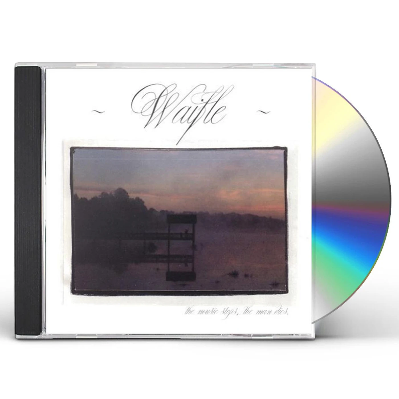 Waifle MUSIC STOPS MAN DIES CD