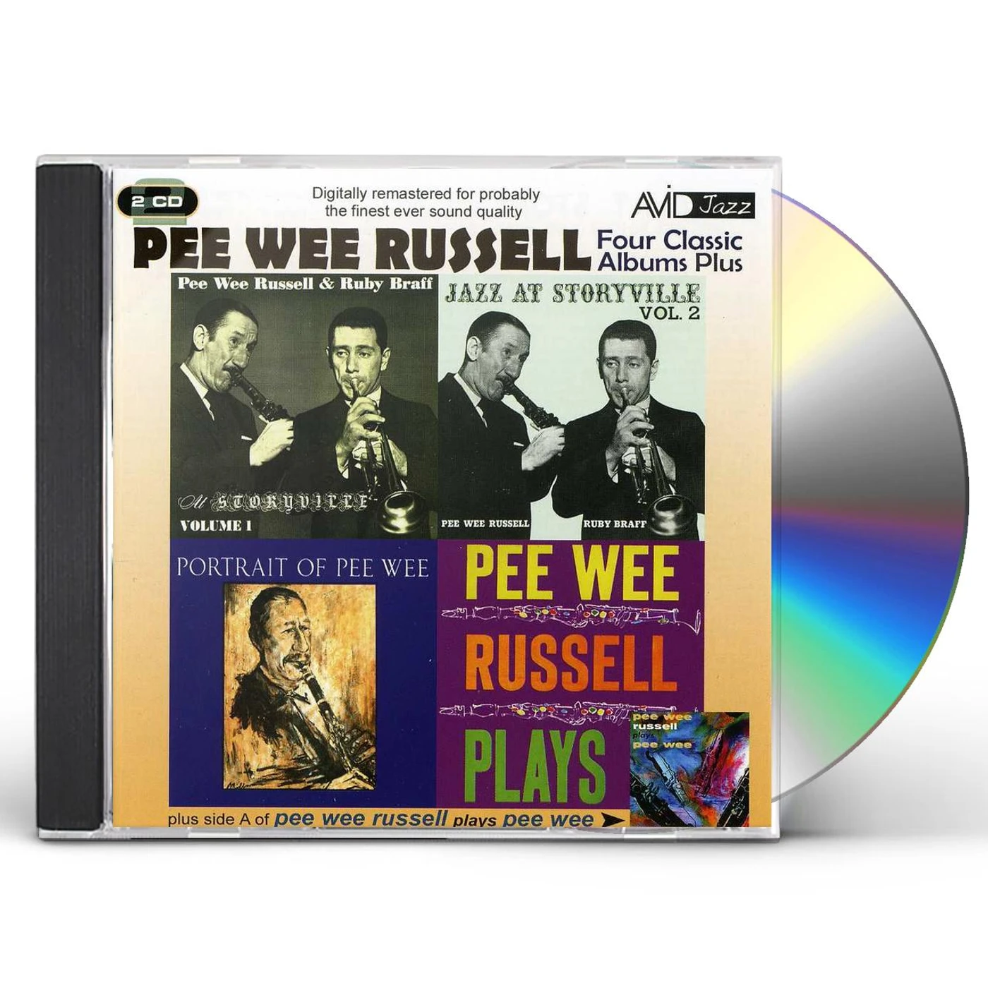 Pee Wee Russell FOUR CLASSIC ALBUMS CD