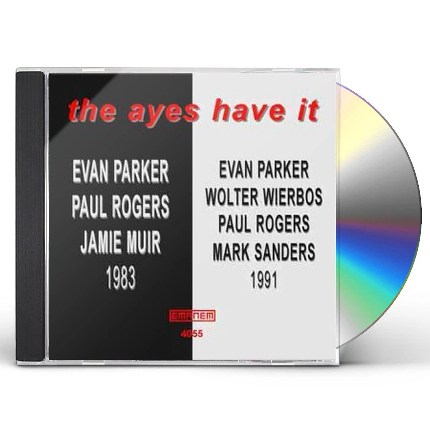Evan Parker AYES HAVE IT CD