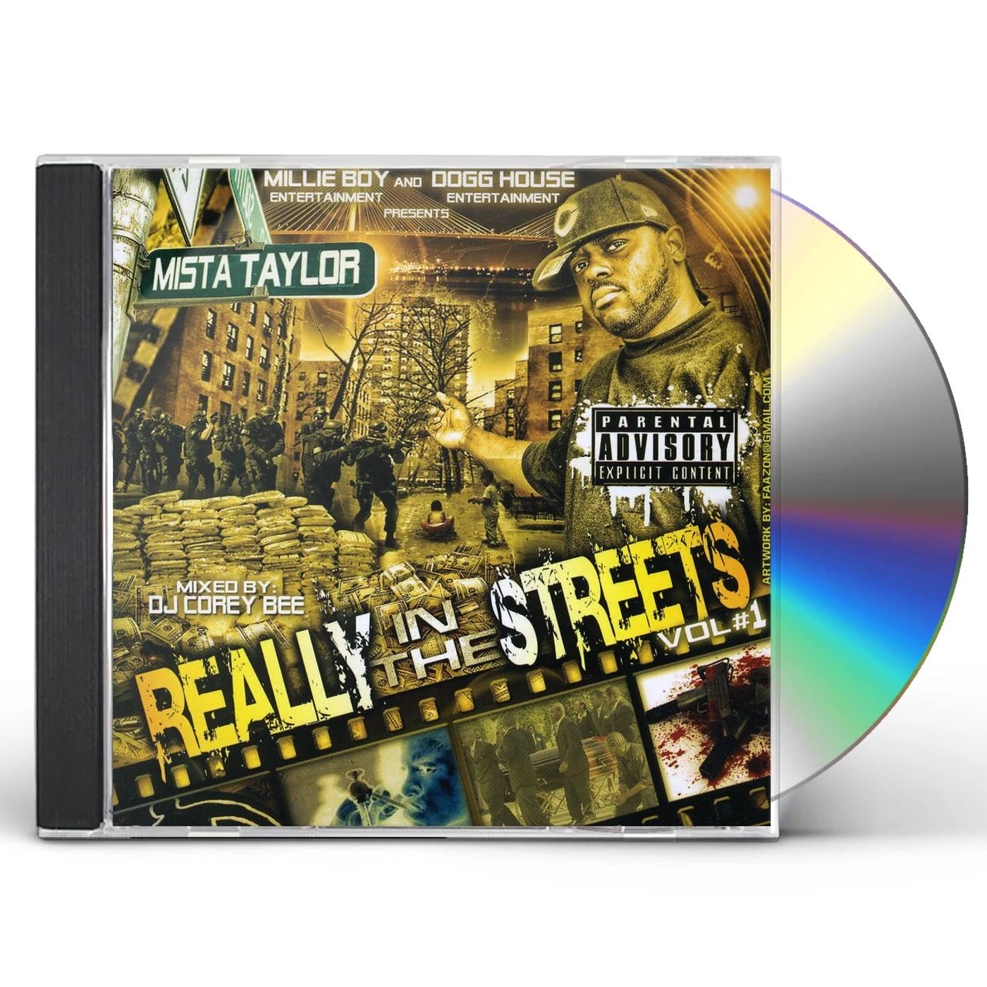 Mista Taylor REALLY IN THE STREETS CD