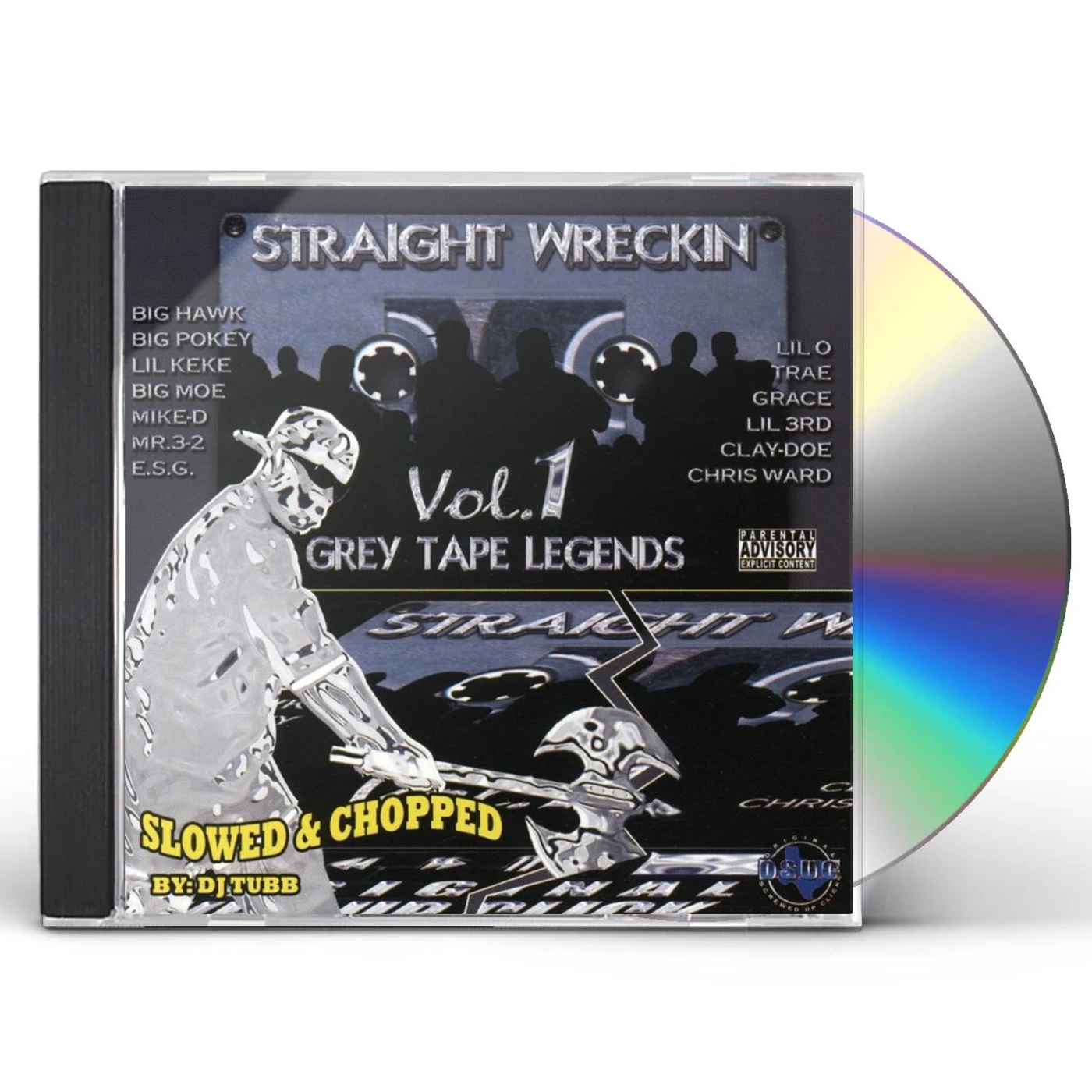 Screwed Up Click STRAIGHT WRECKIN 1: SLOWED & CHOPPED CD
