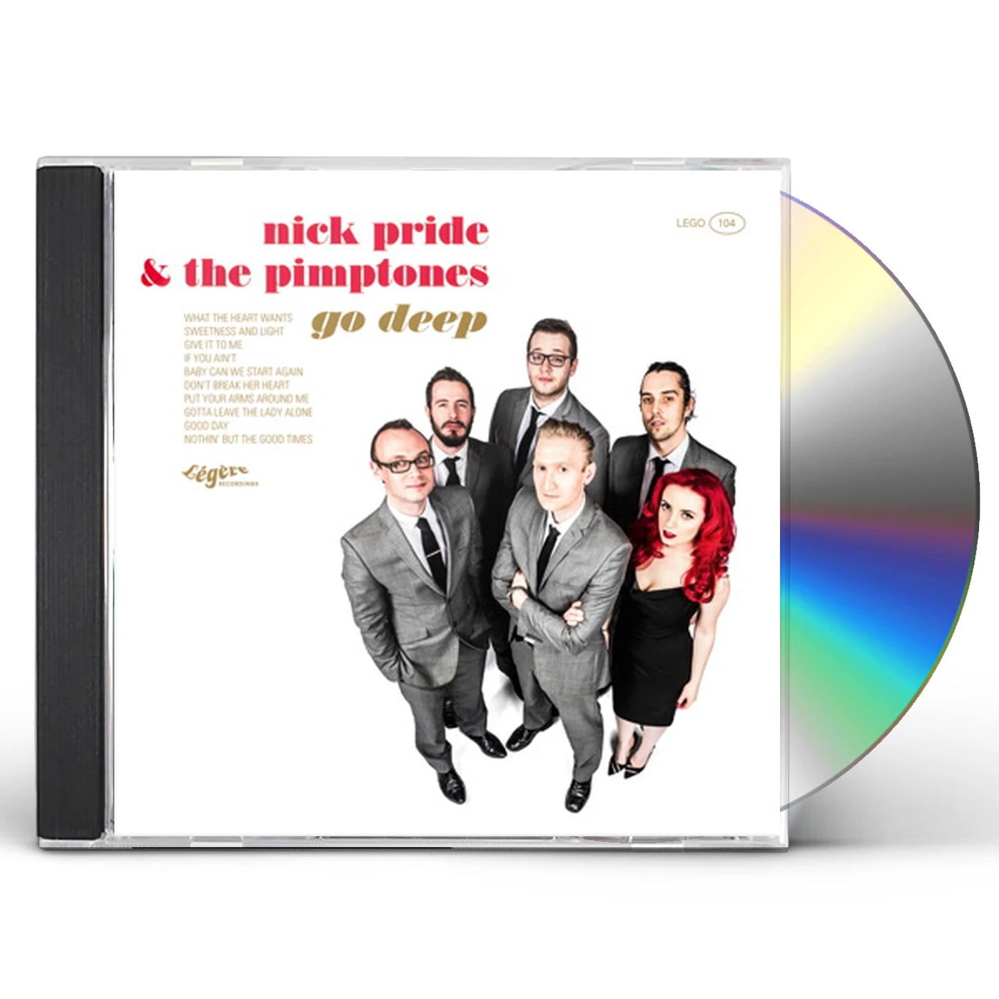 Nick Pride & The Pimptones GO DEEP CD