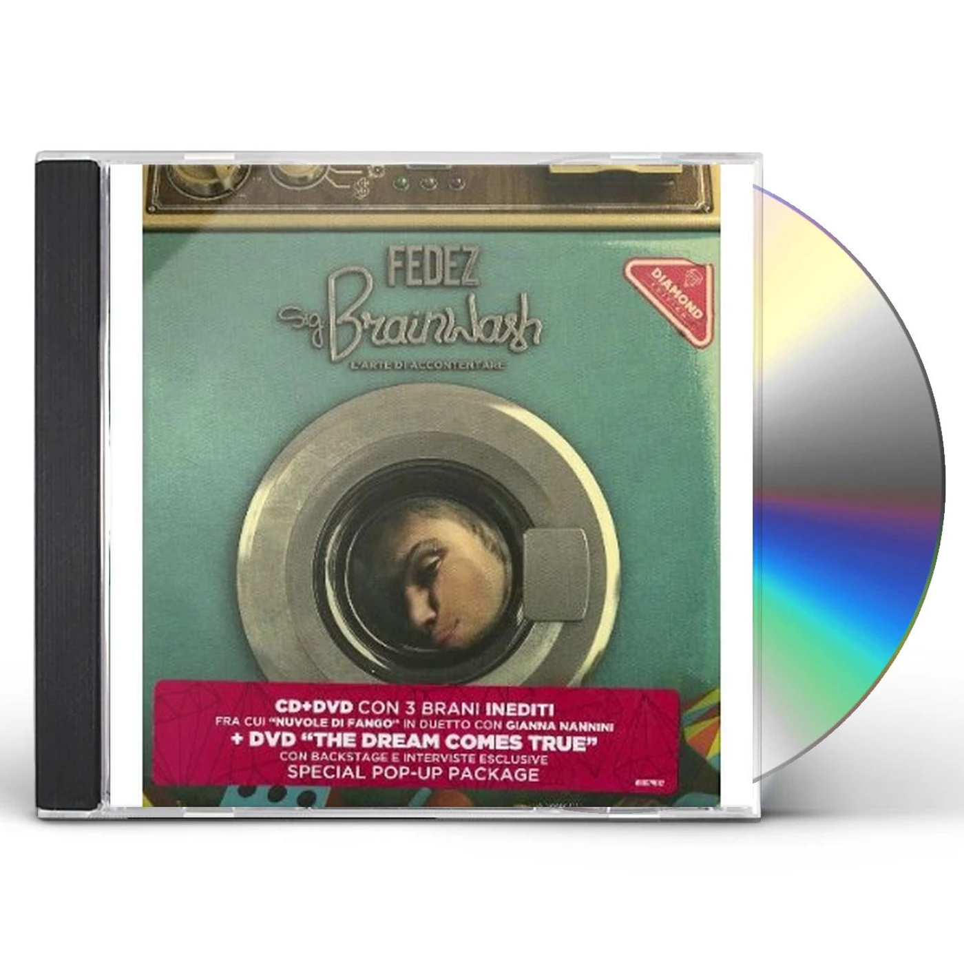 Fedez SIG. BRAINWASH (L'ARTE DI ACCONTENTARE)-DIAMOND ED CD