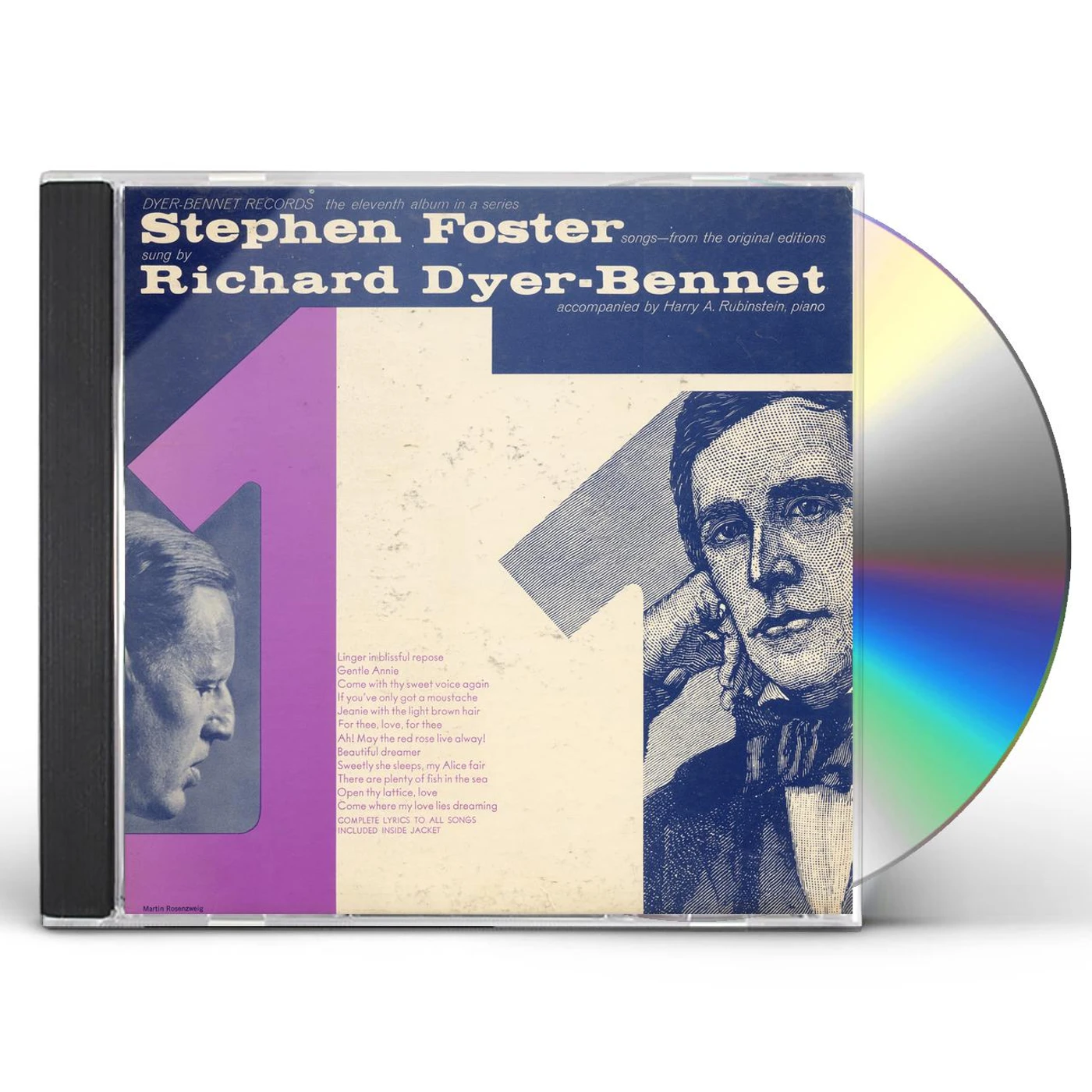 Richard Dyer-Bennet VOL. 11 (STEPHEN FOSTER SONGST) CD