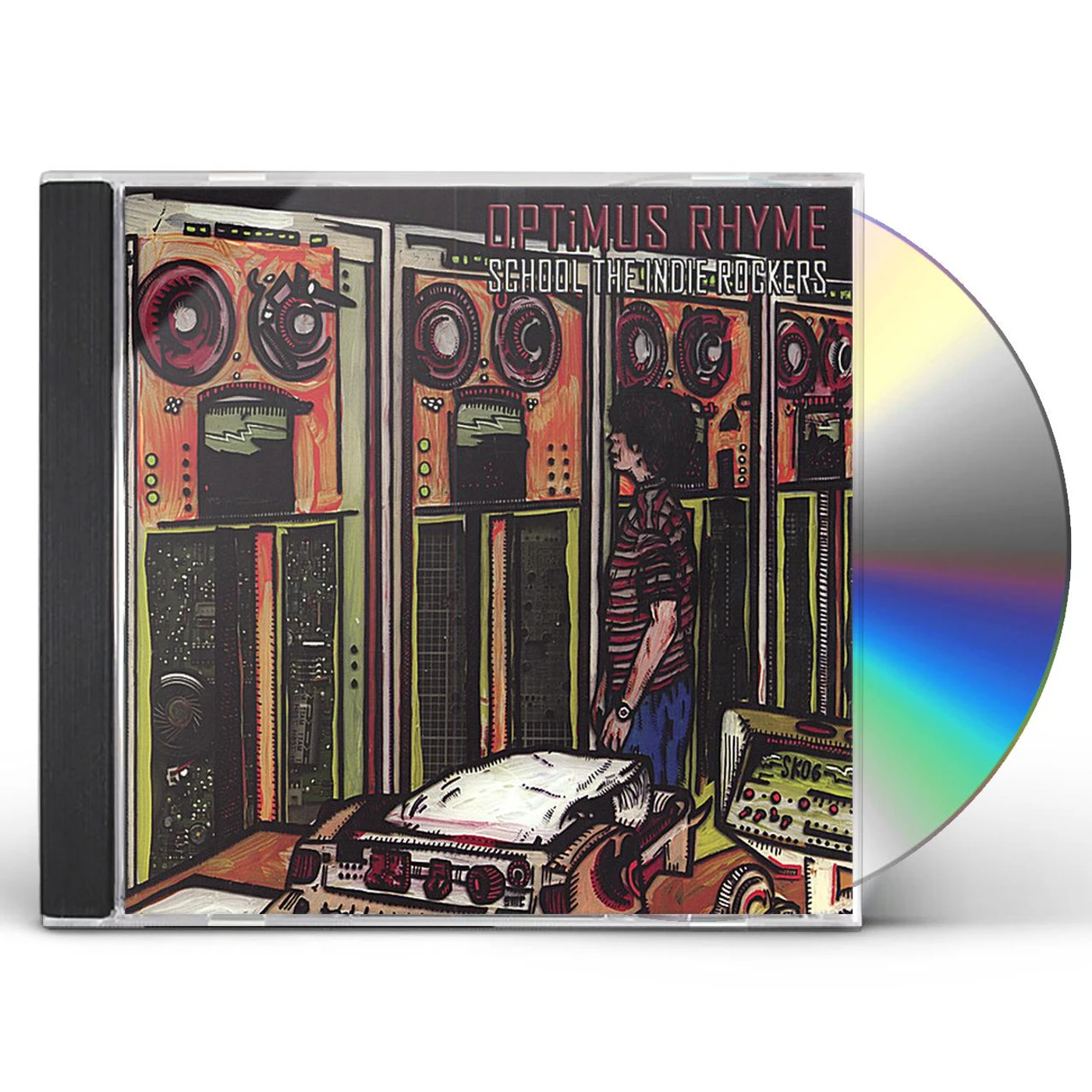 Optimus Rhyme SCHOOL THE INDIE ROCKERS CD