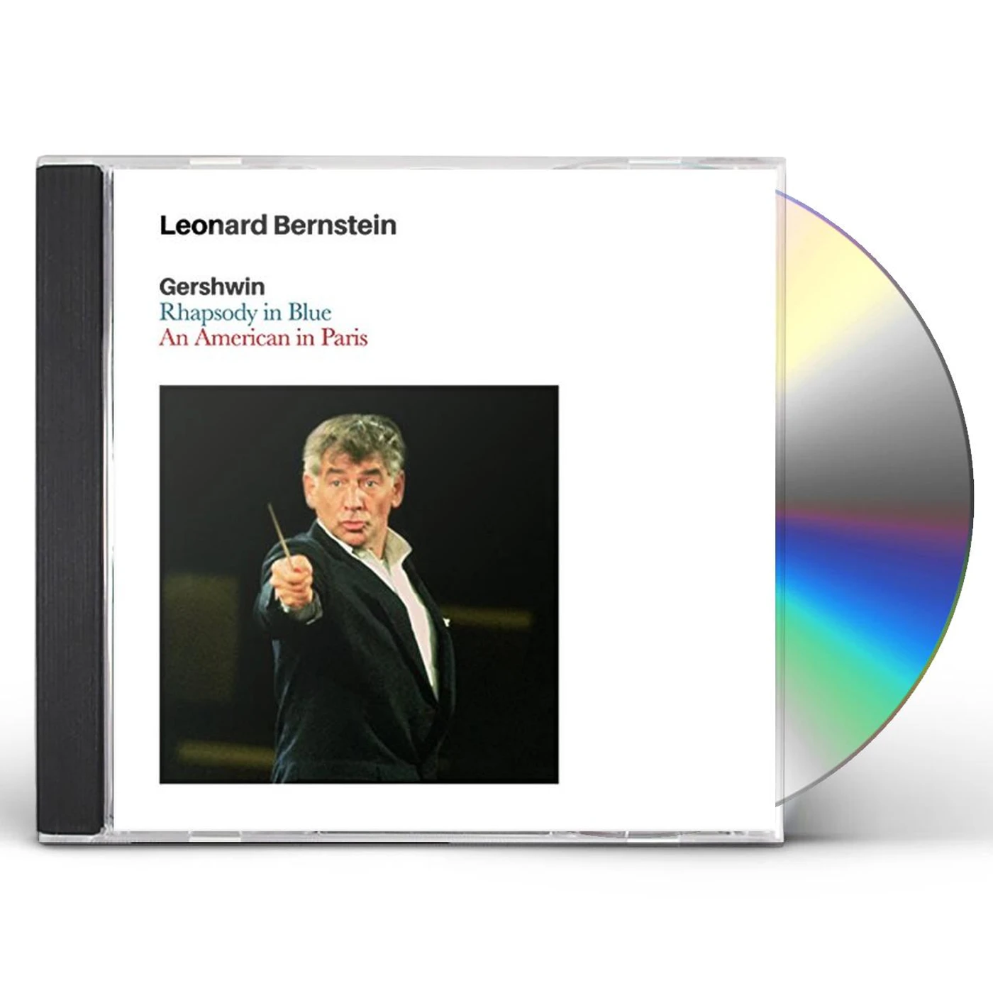 Leonard Bernstein GERSHWIN-RHAPSODY IN BLUE + AN AMERICAN IN PARIS CD