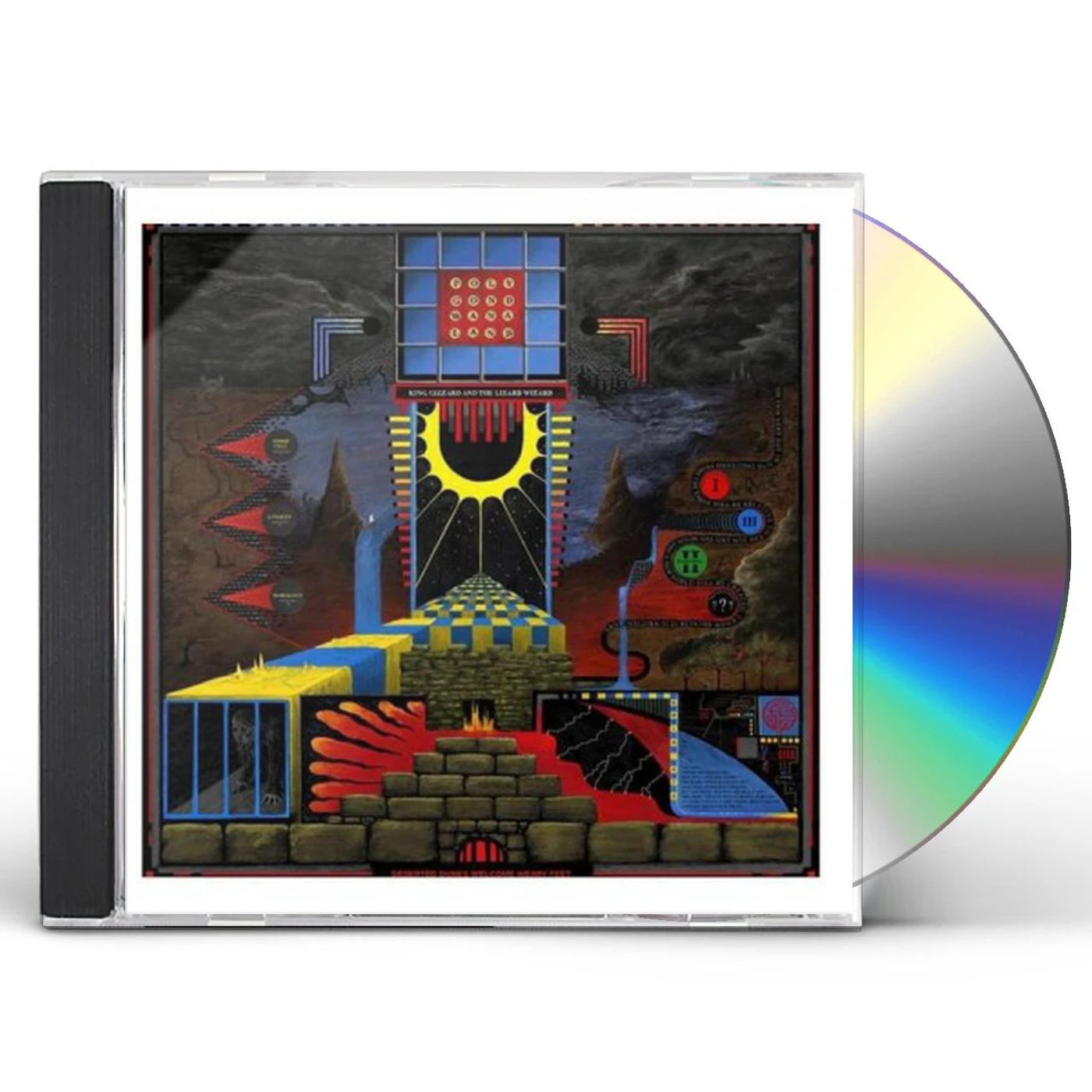King Gizzard & The Lizard Wizard POLYGONDWANALAND CD