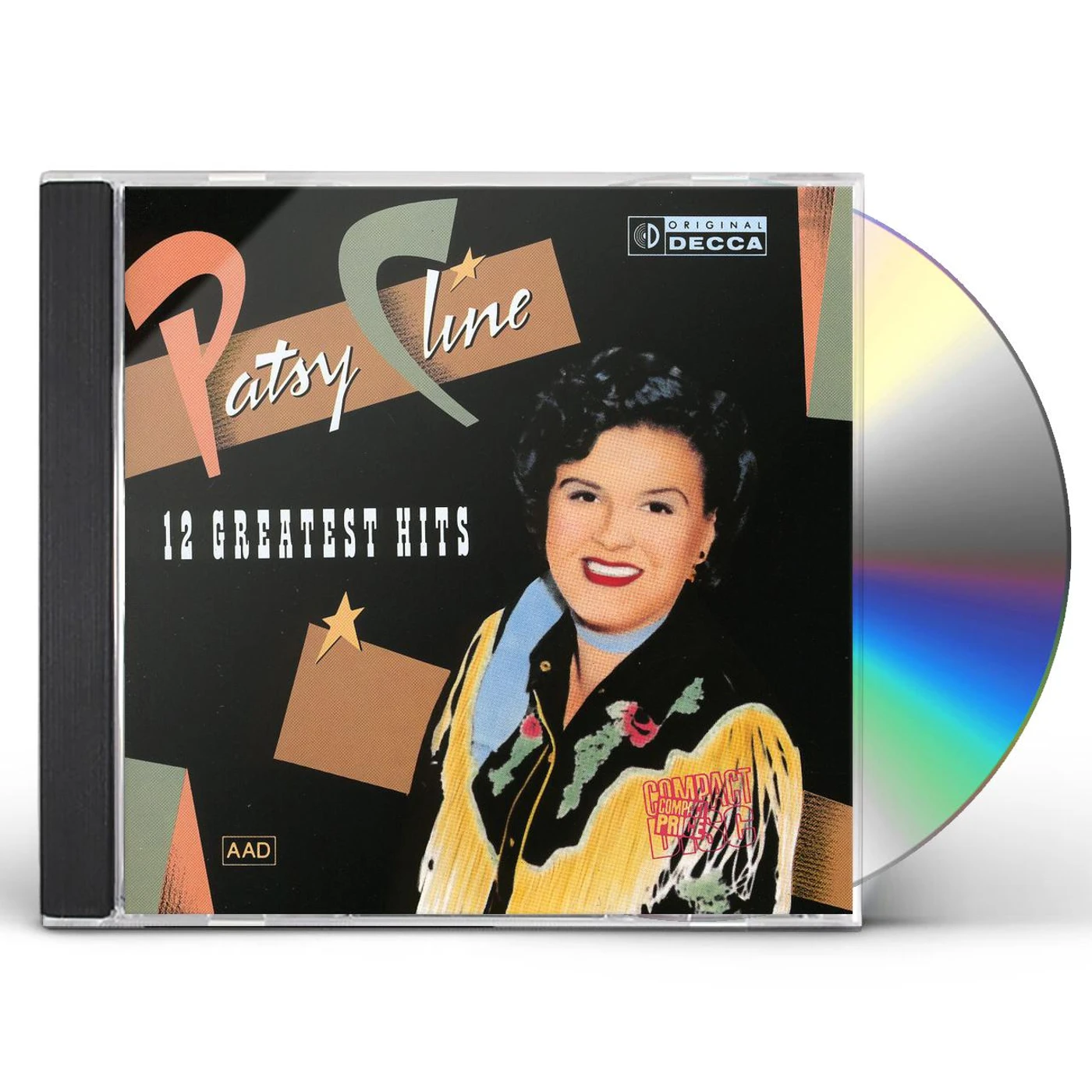 Patsy Cline 12 GREATEST HITS CD