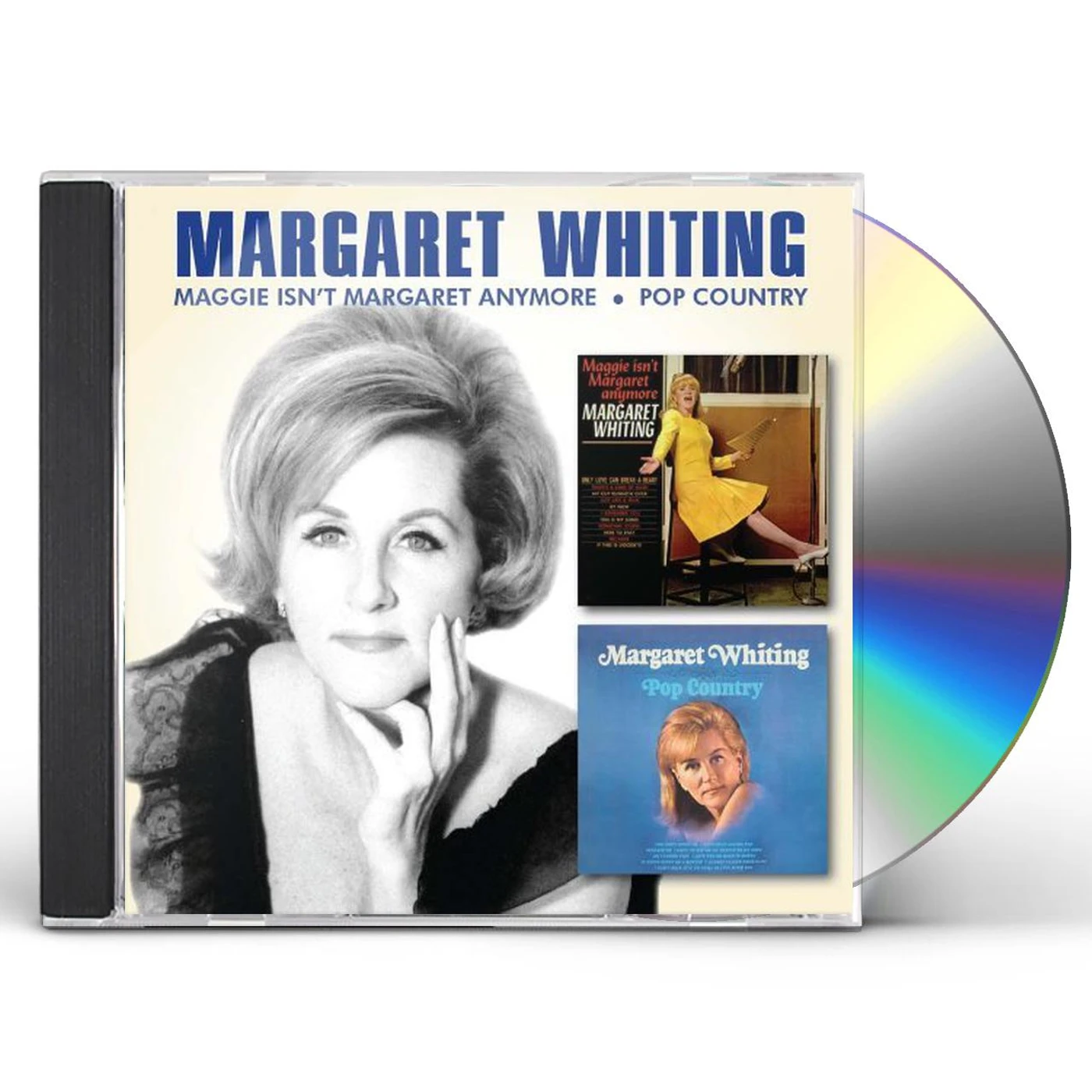 Margaret Whiting MAGGIE ISN'T MARGARET ANYMORE / POP COUNTRY CD