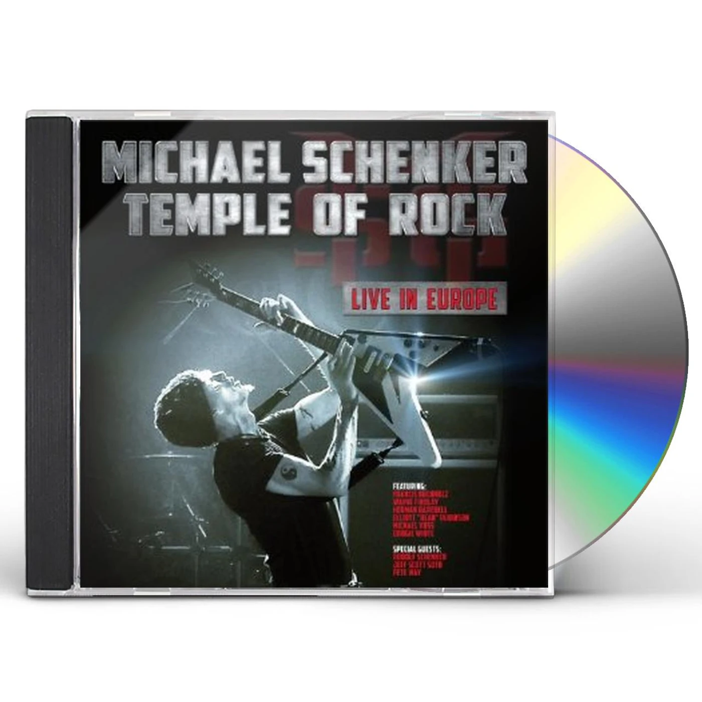 Michael Schenker Group TEMPLE OF ROCK: LIVE IN EUROPE CD