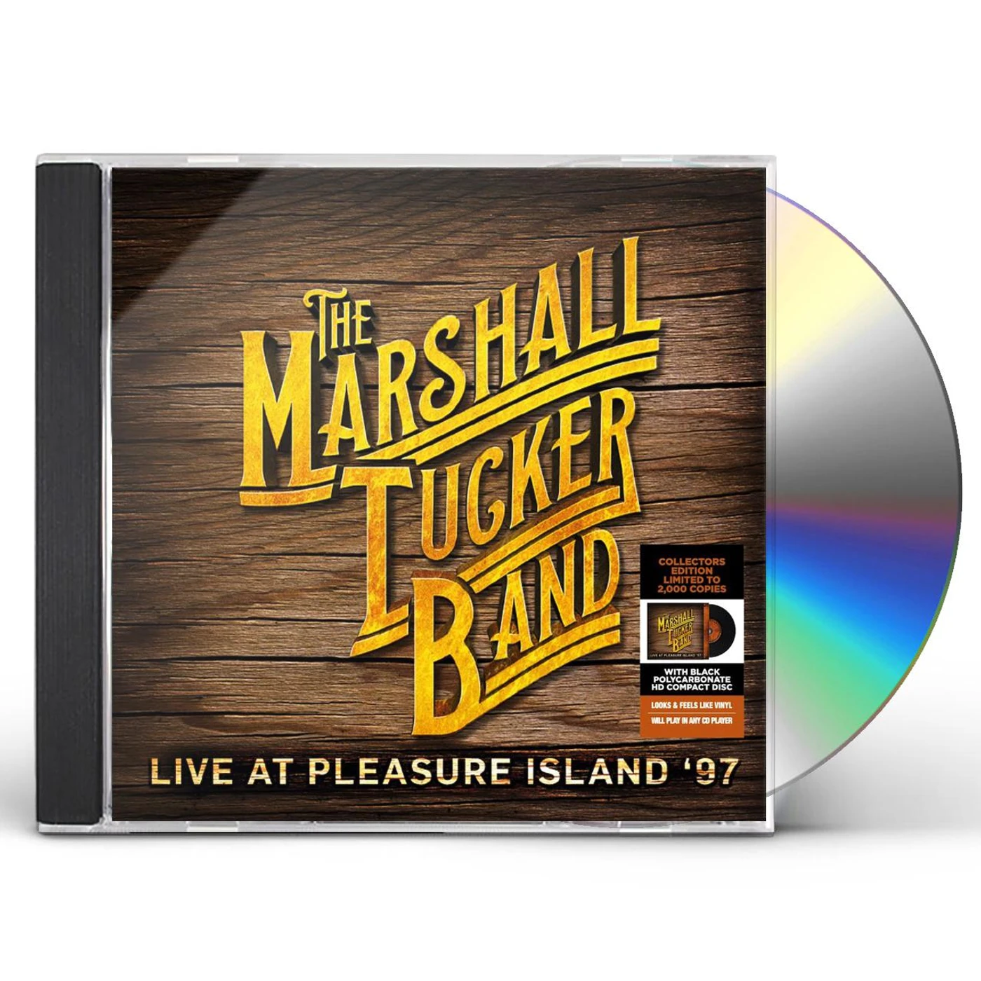 The Marshall Tucker Band LIVE AT PLEASURE ISLAND CD